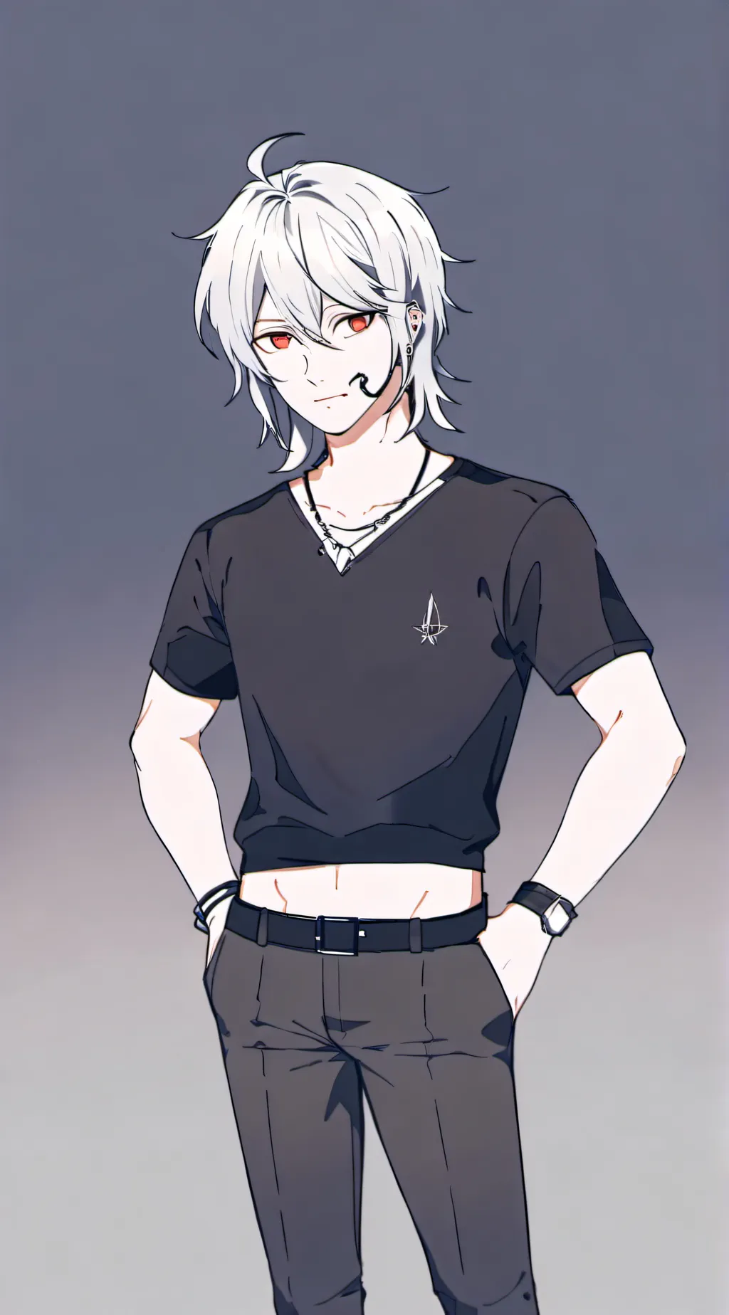 ai character: Jaiden  background