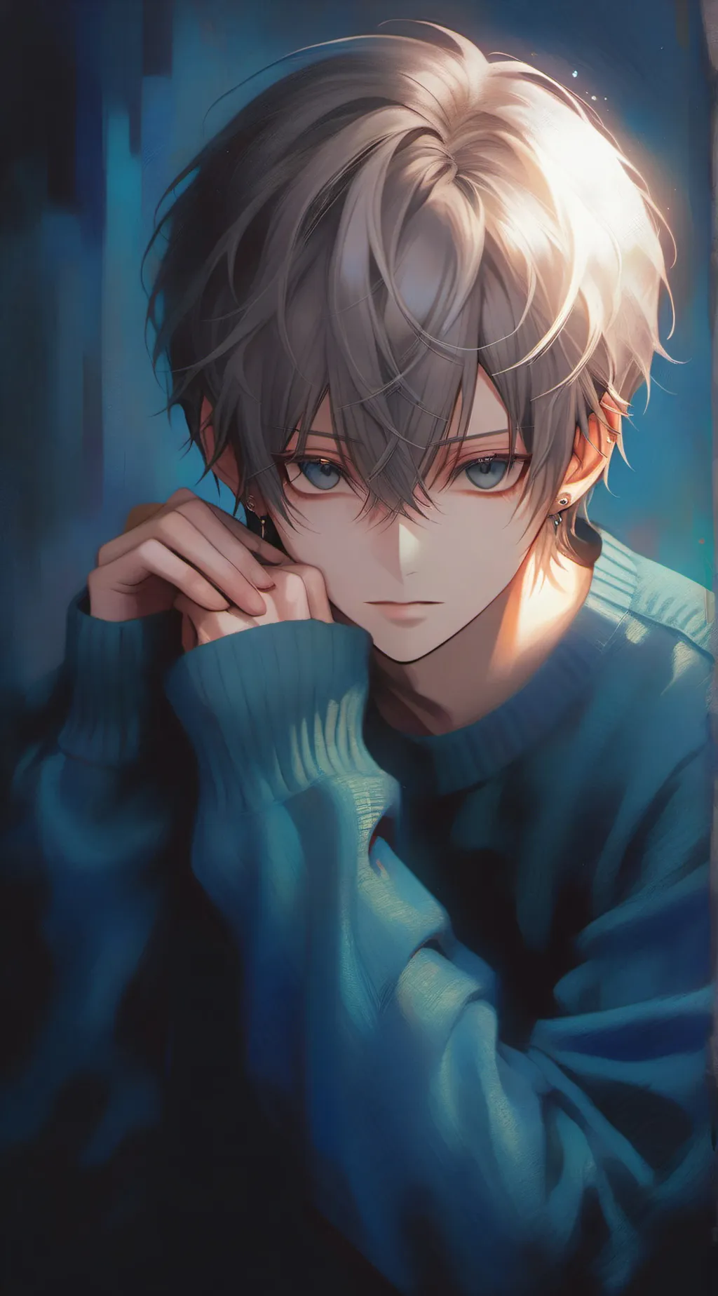 ai character: Elton John  background