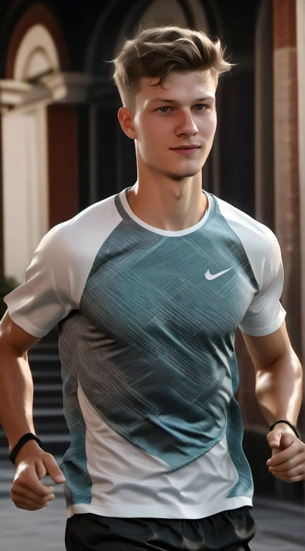 ai character: Ethan  background