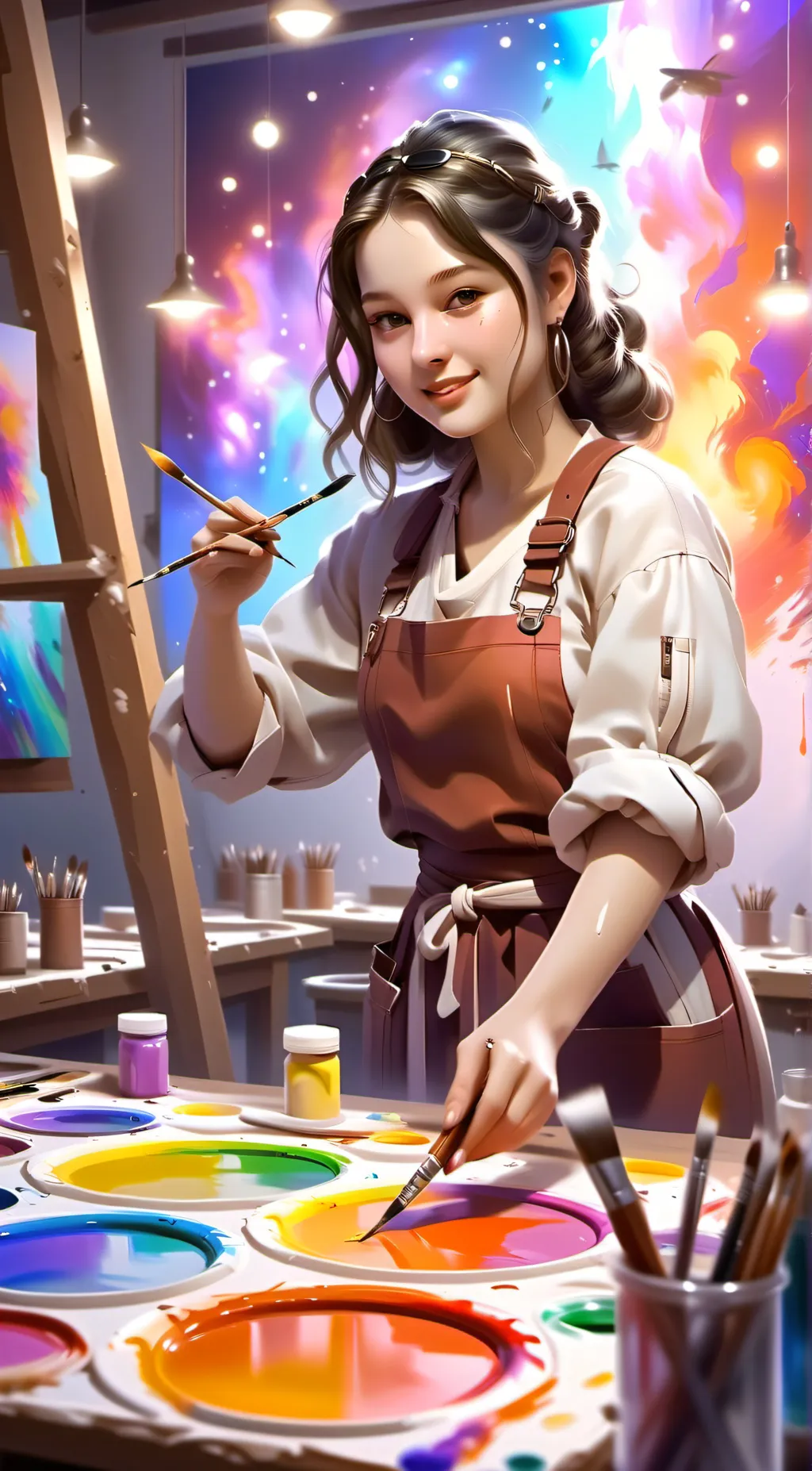 ai character: Emilia background