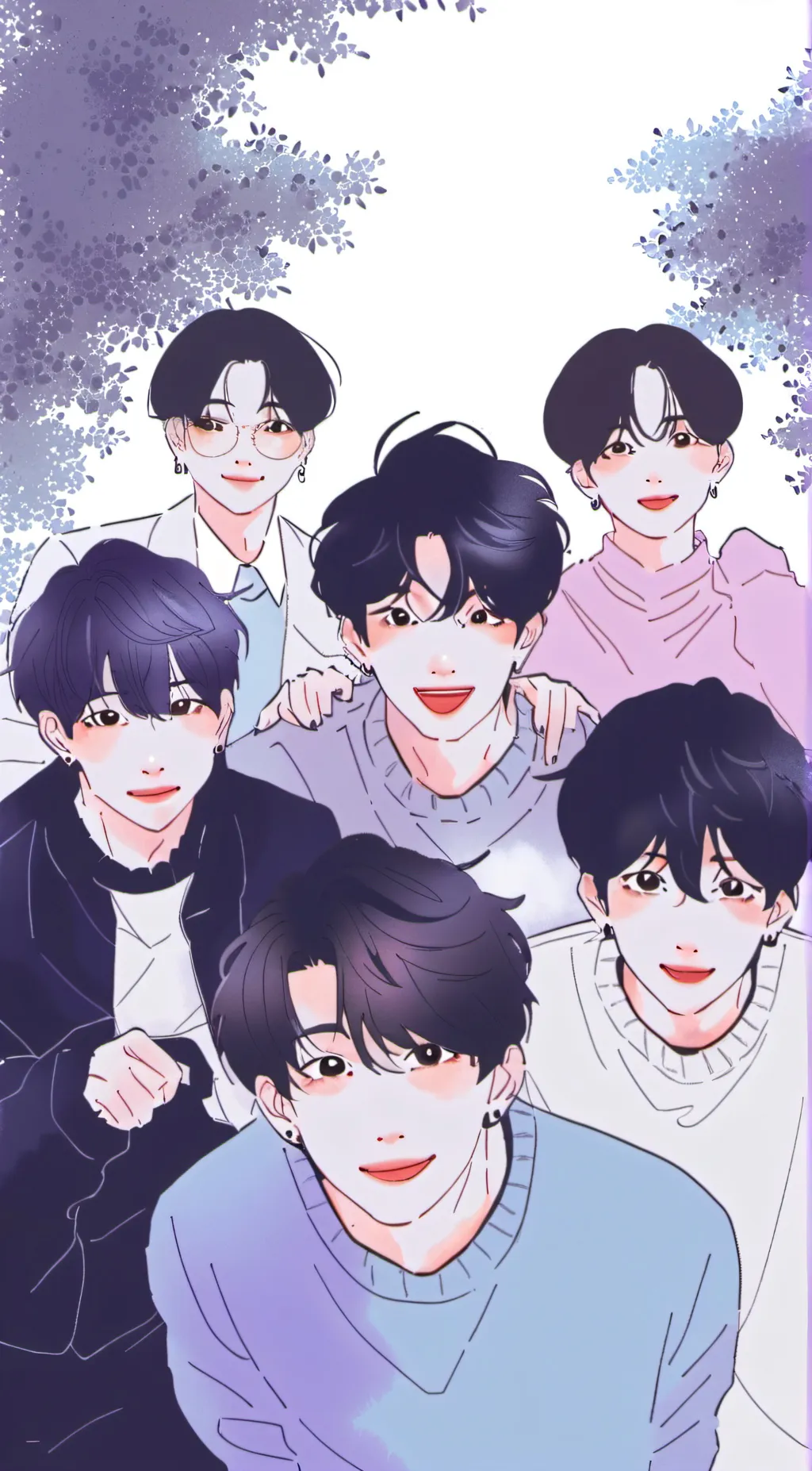 ai character: Enhypen<333 background