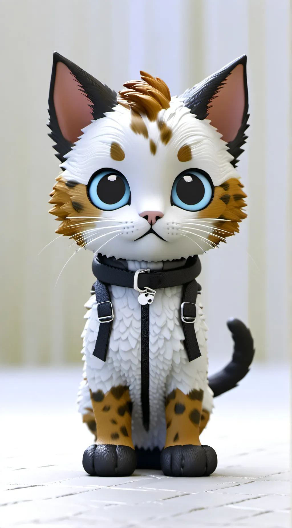 ai character: emojicat hater background