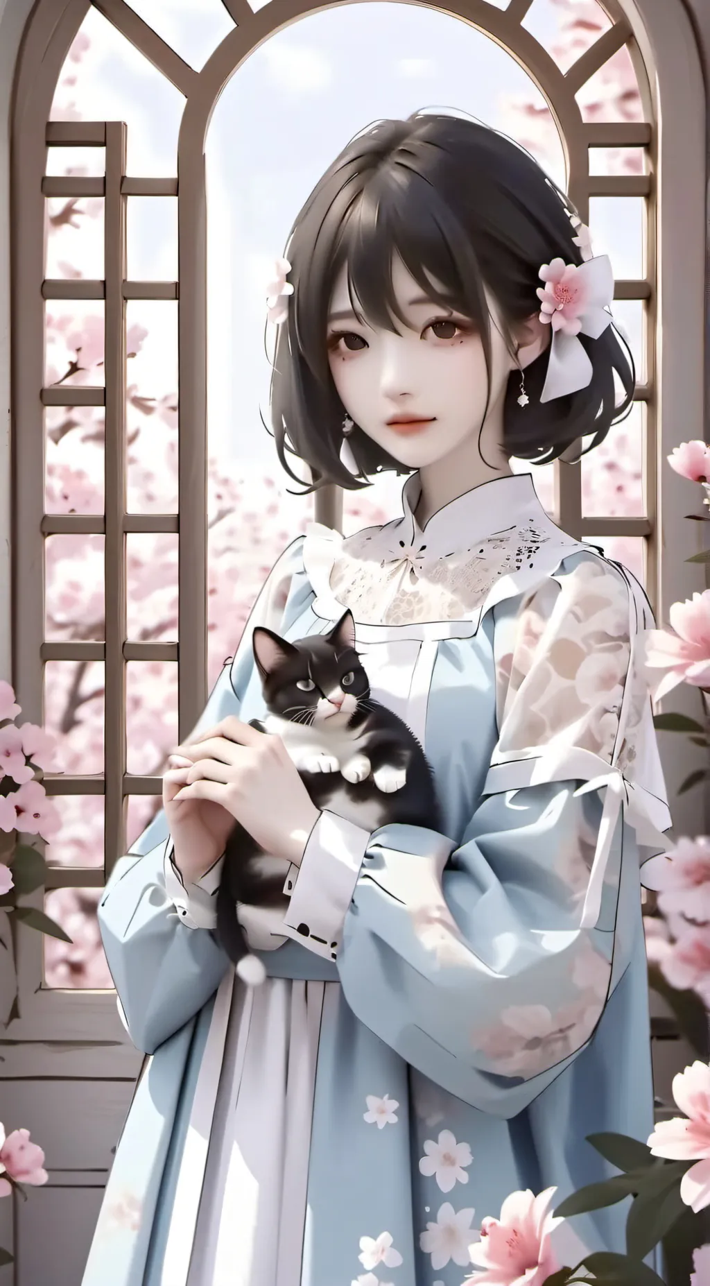 ai character: Lily background