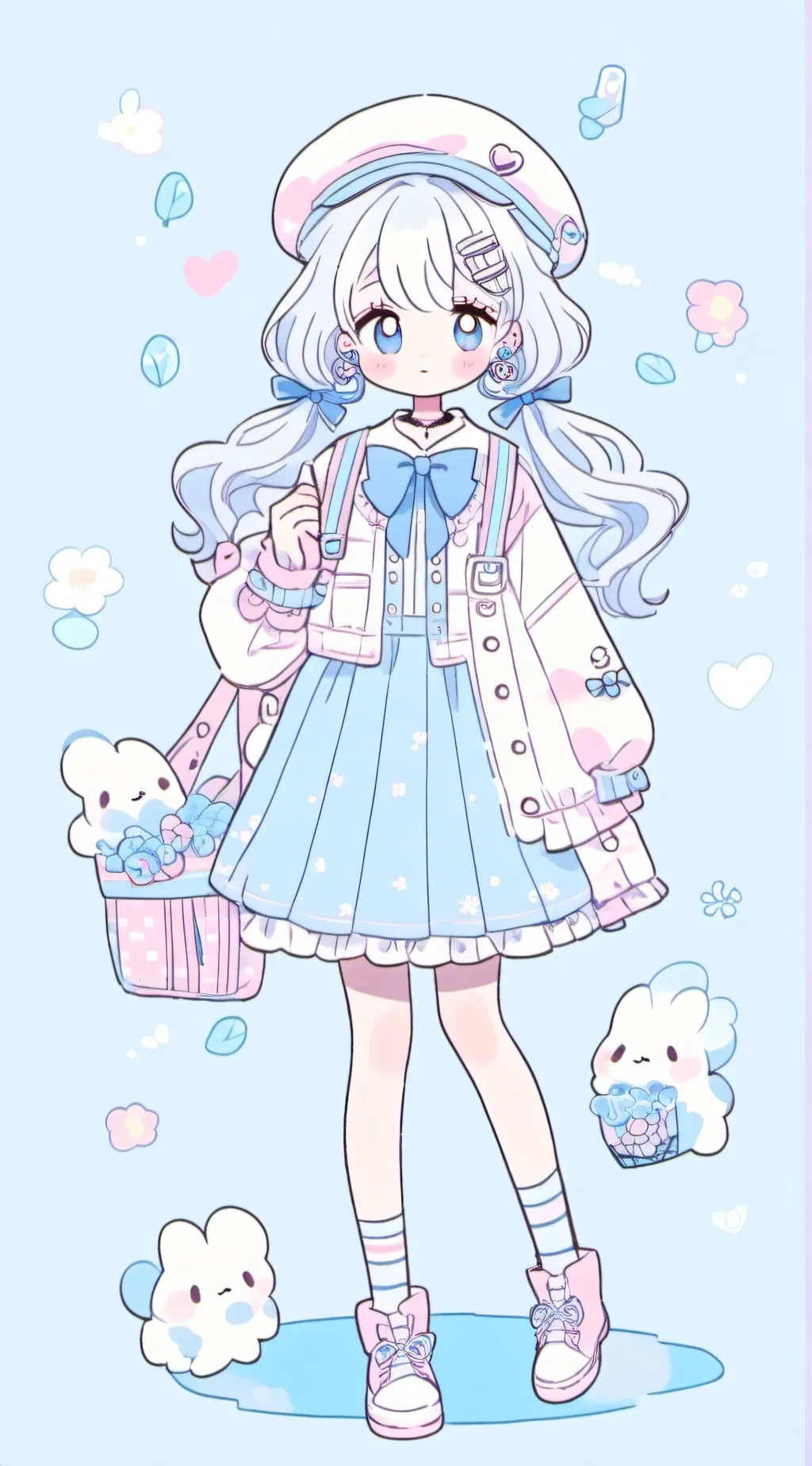 ai character: Katelyn bowen  background