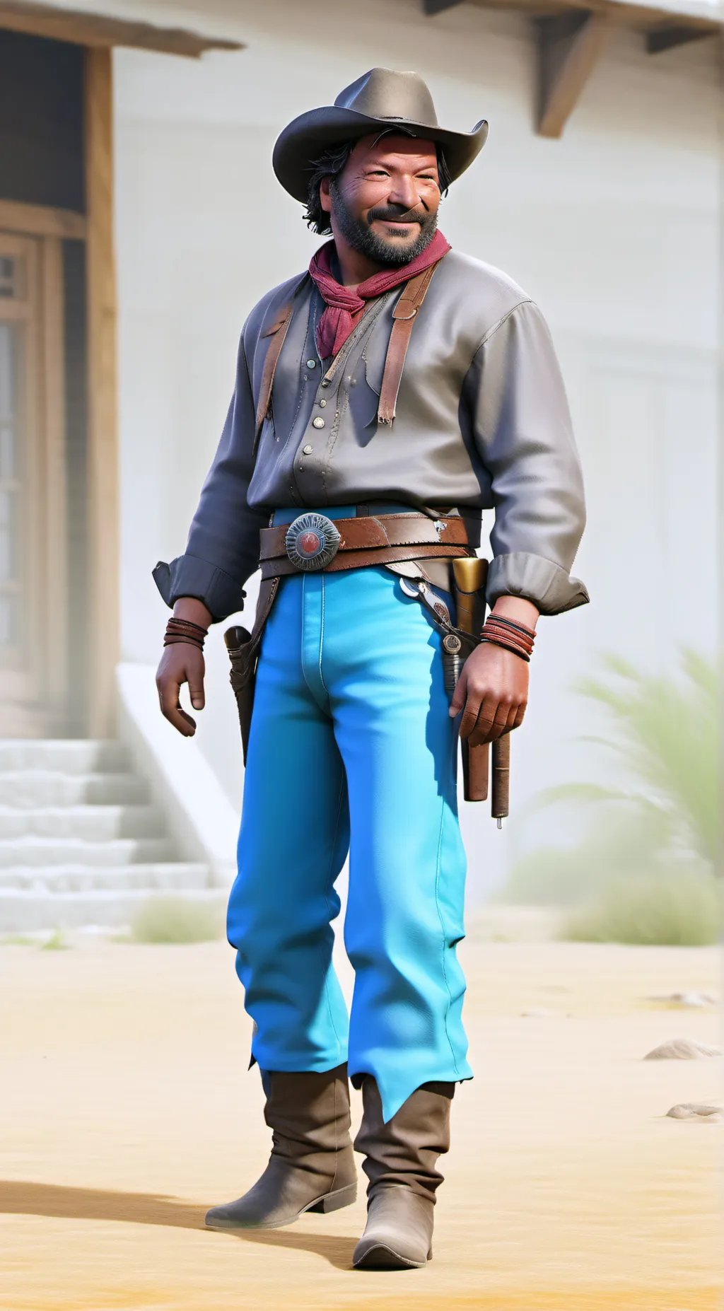 ai character: Bud Spencer background