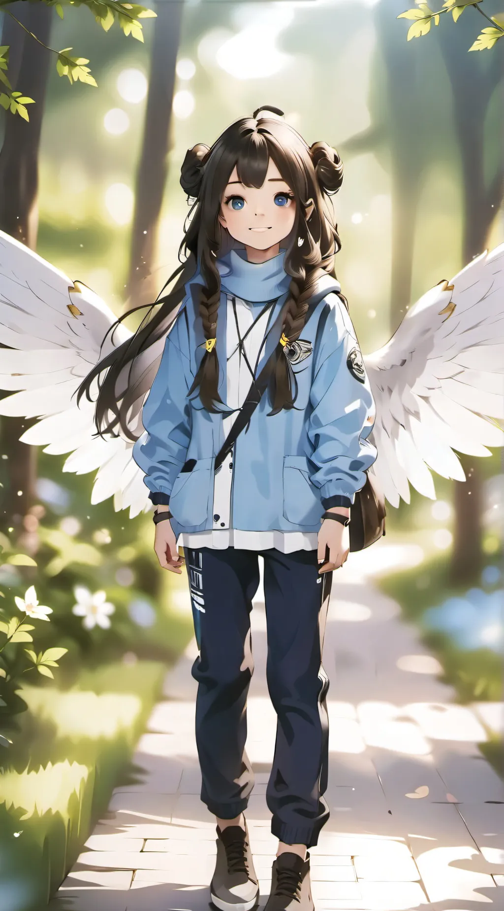 ai character: Corrie/Little Bird background