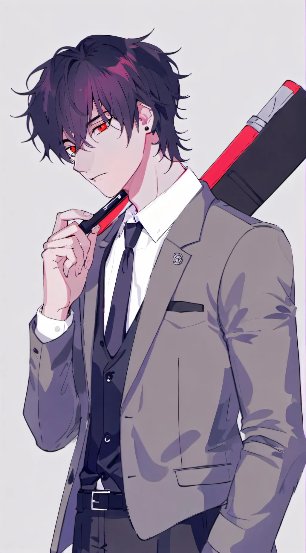 ai character: -+Reed+- background