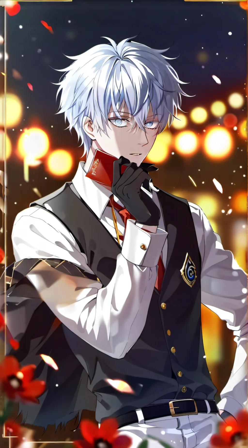 ai character: Principle gojo background