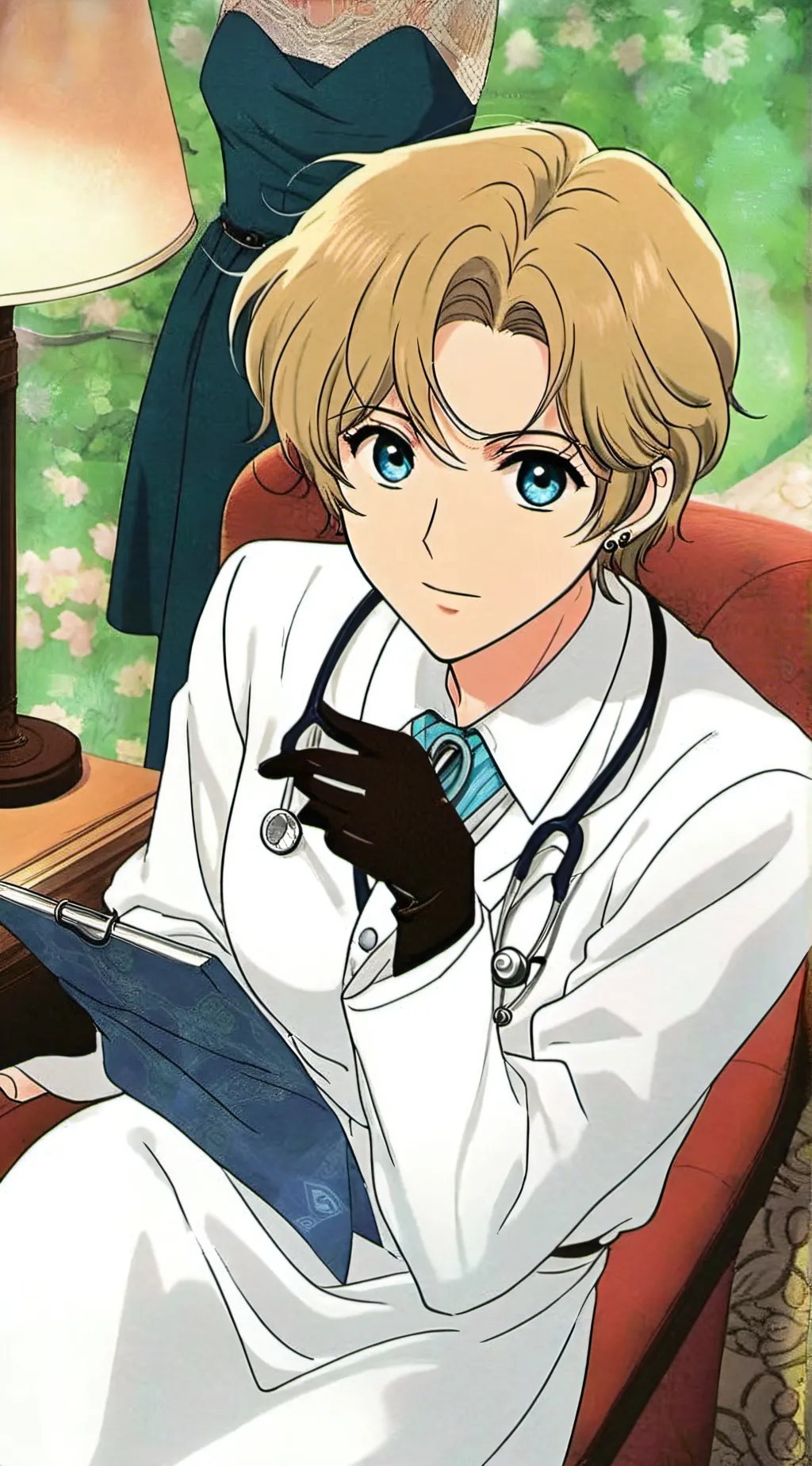 ai character: Dr.Max background