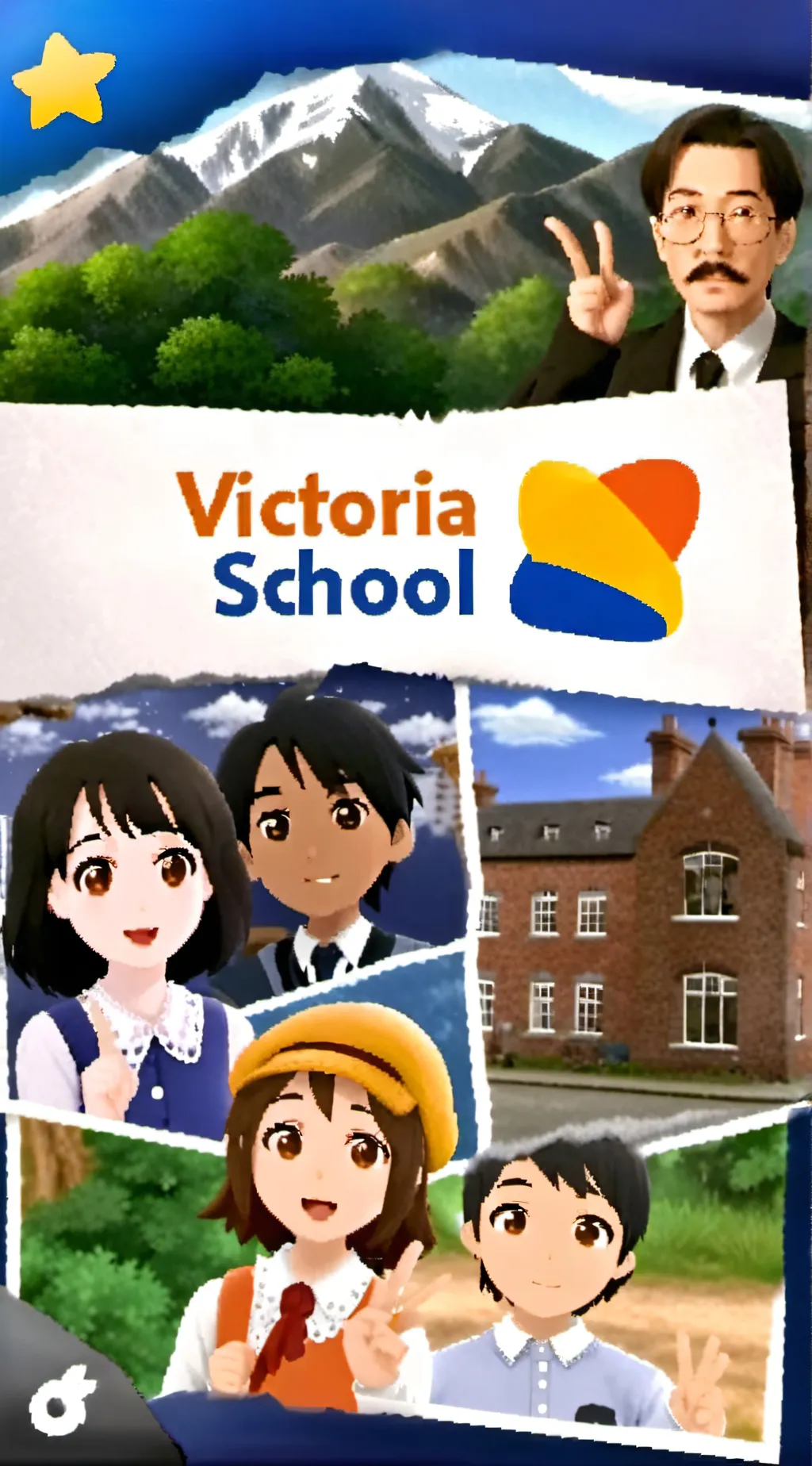 ai character: victoria  background