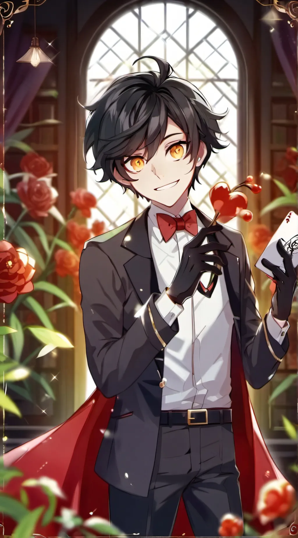 ai character: Valentino/Val background