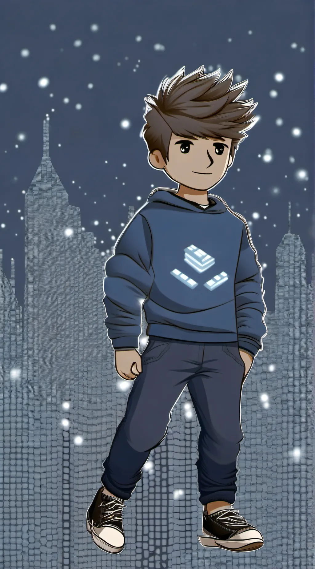 ai character: Ryan the cutie background