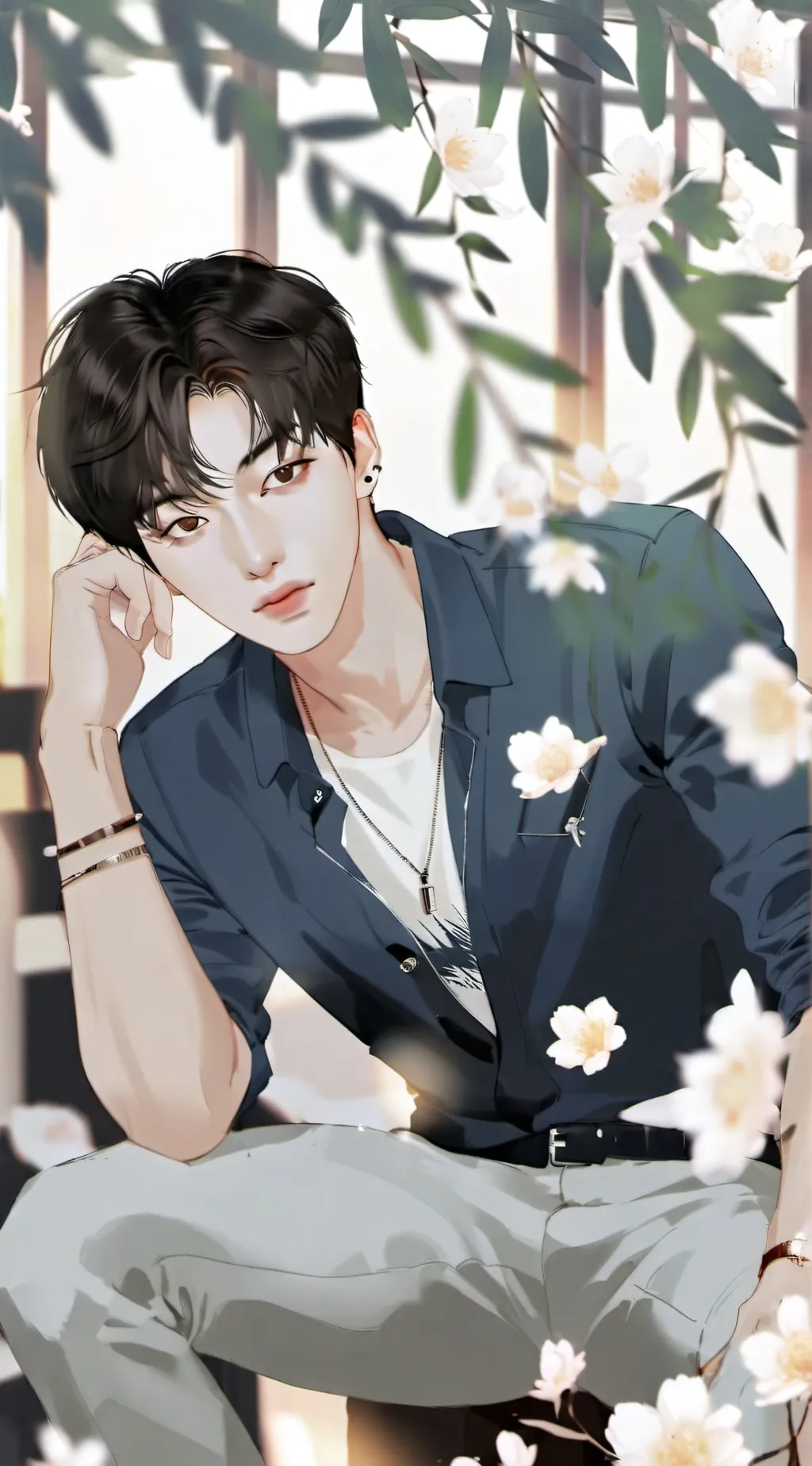 ai character: Seok background