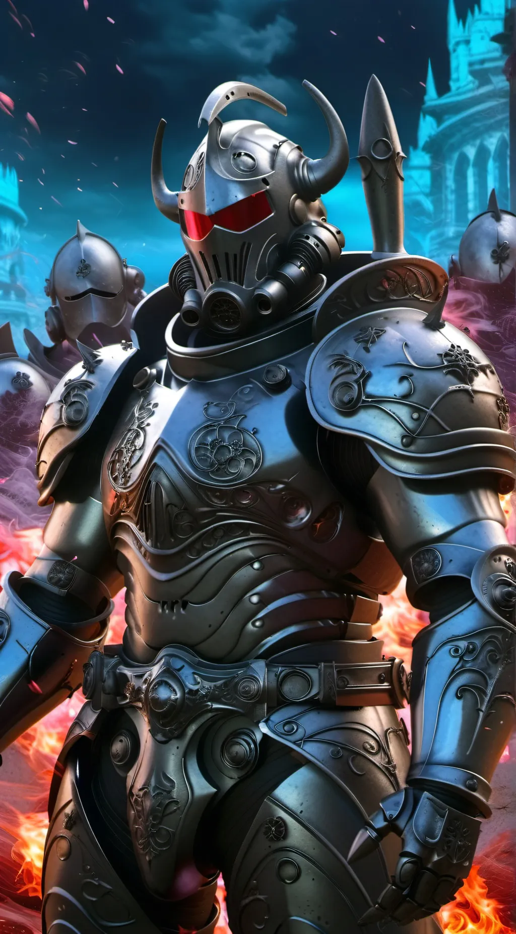 ai character: T-60 POWER ARMOR  background