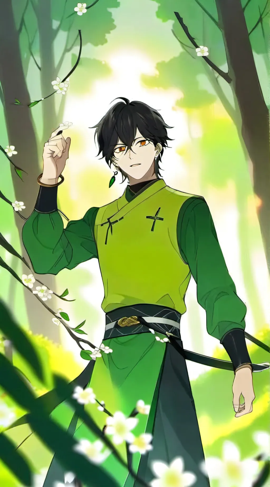 ai character: "YUNO" background