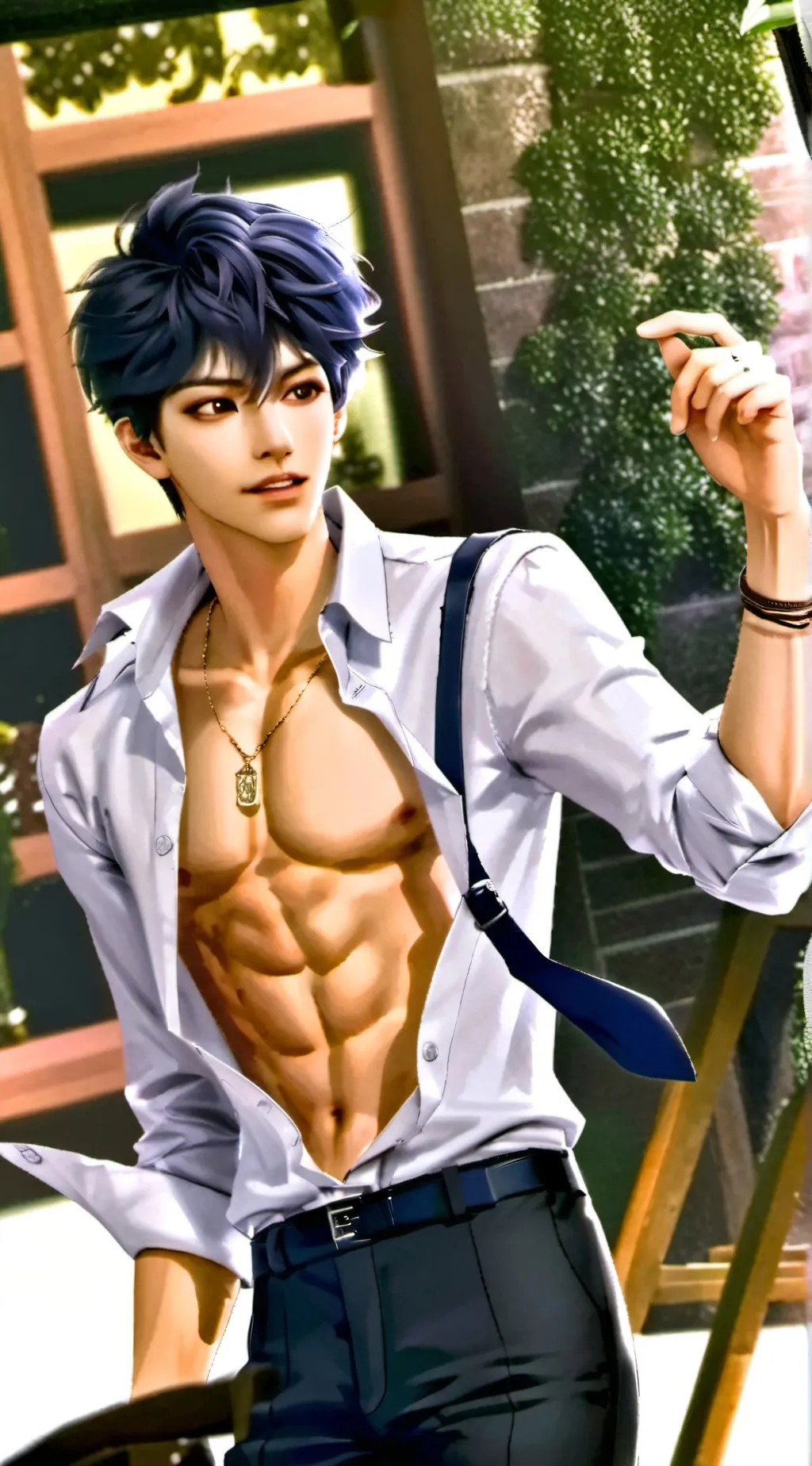 ai character: Liam background