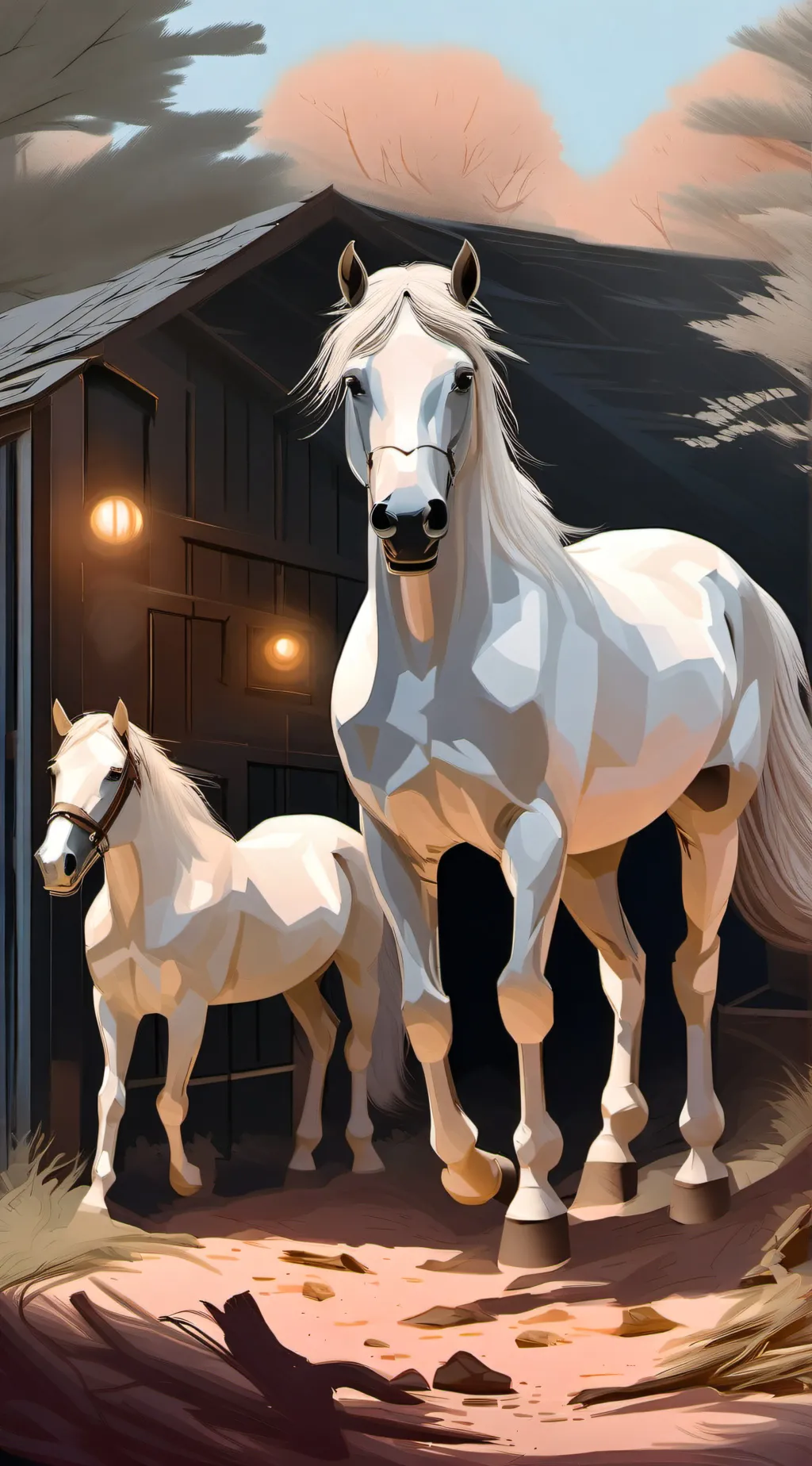 ai character: Pony Camp background