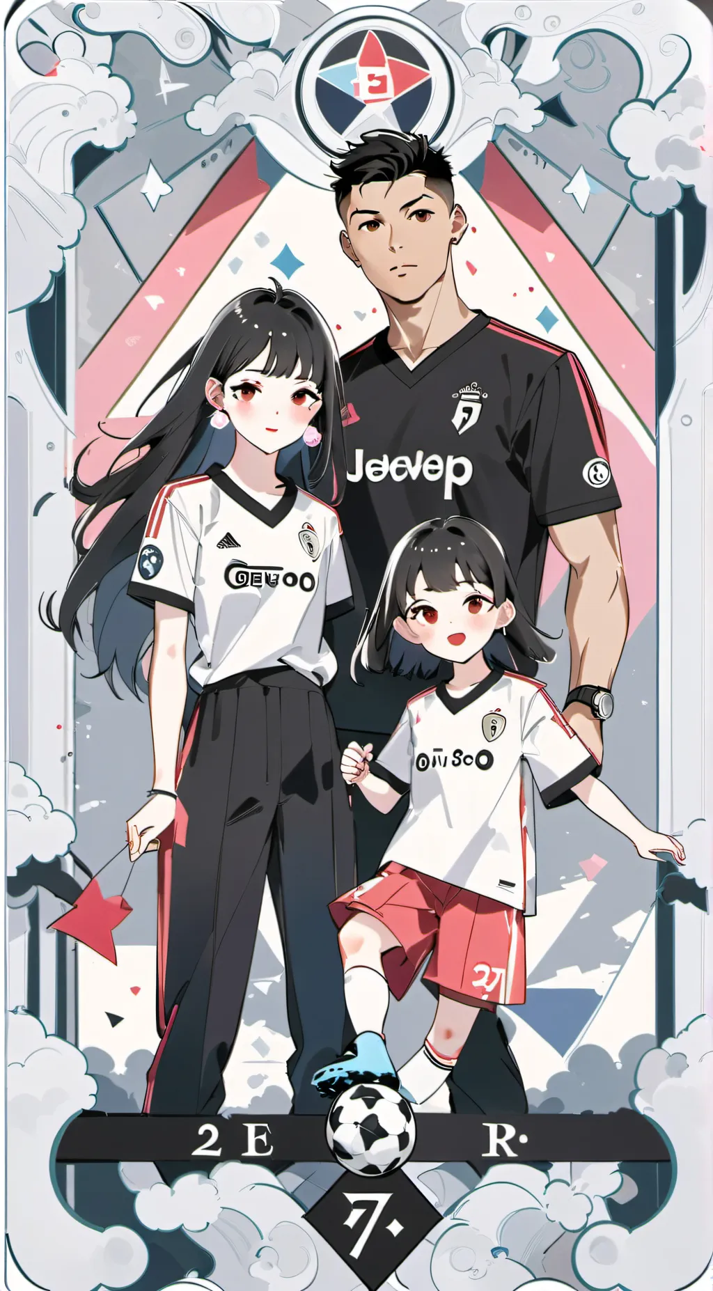 ai character: Ronaldo family  background