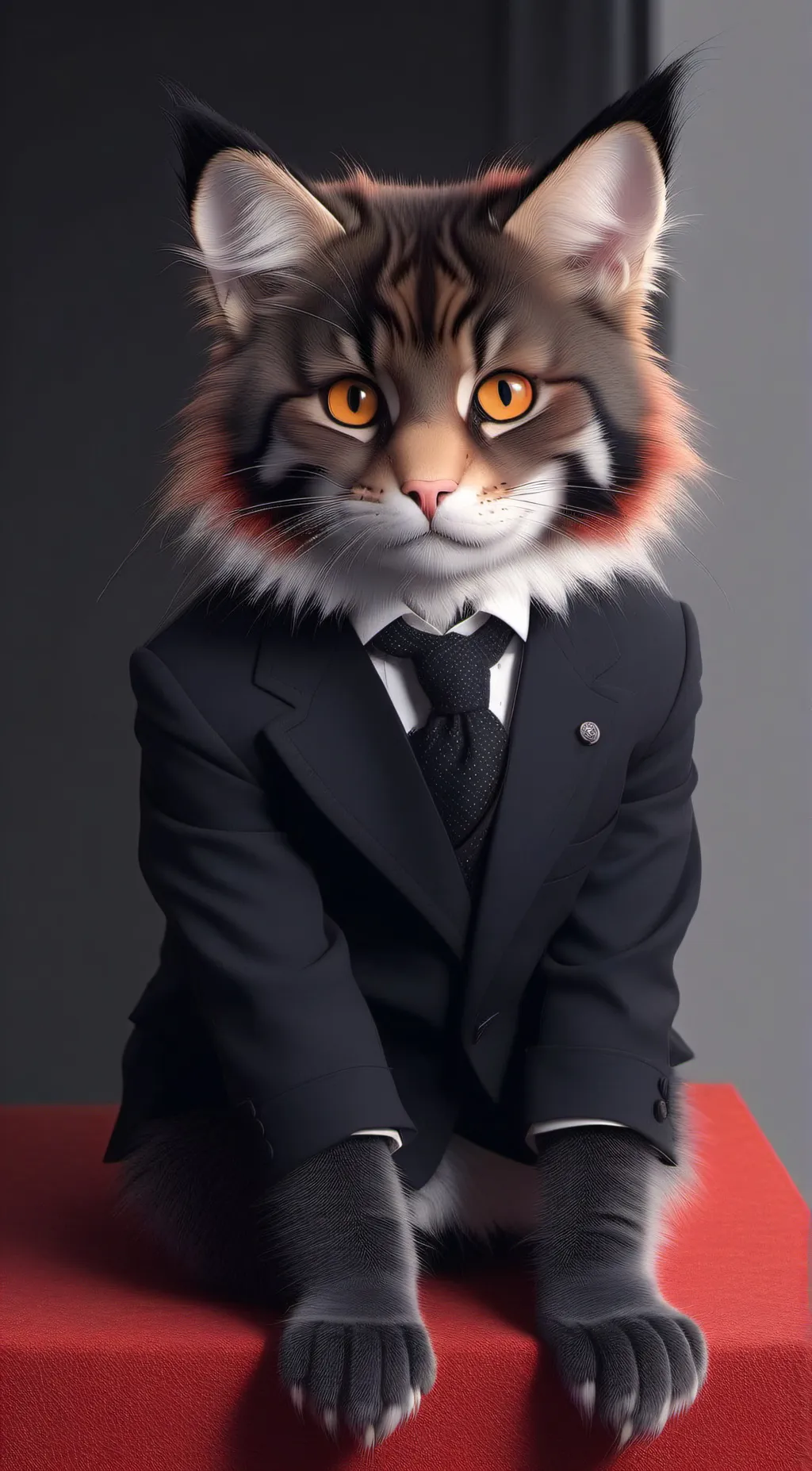 ai character: husky background