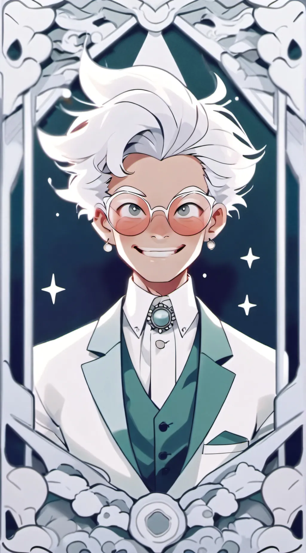 ai character: luca background