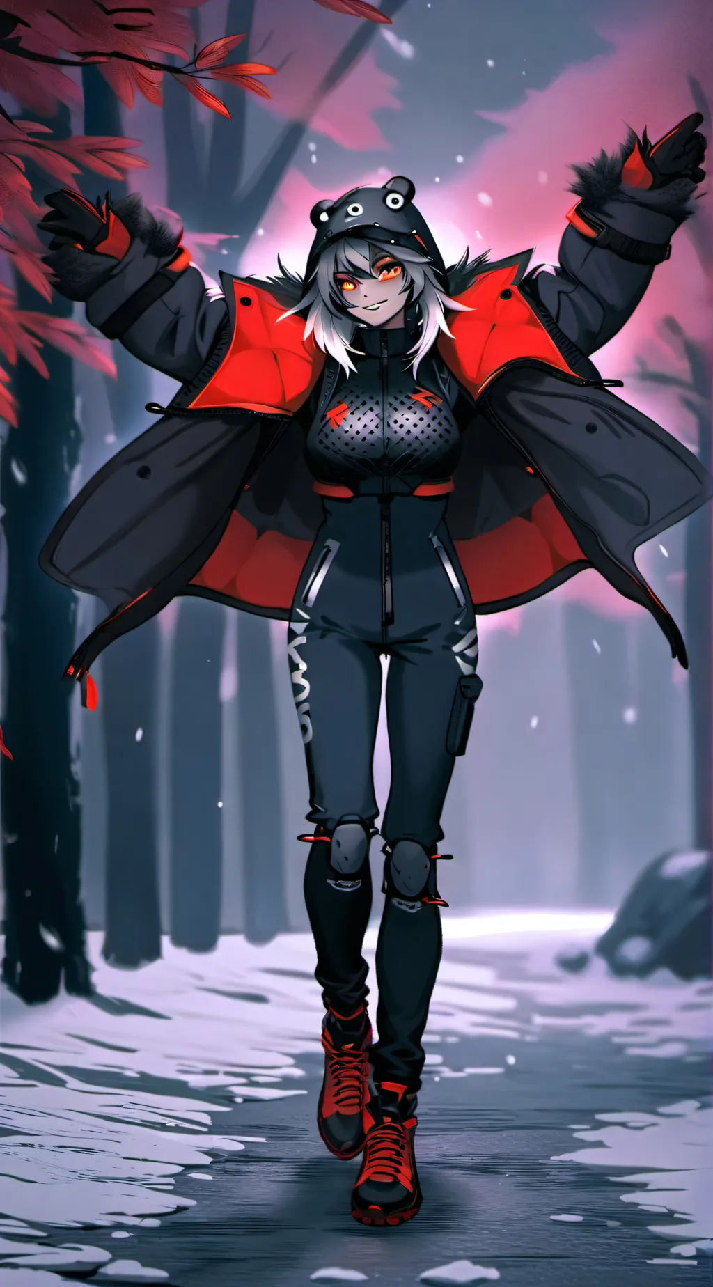 ai character: Raven background