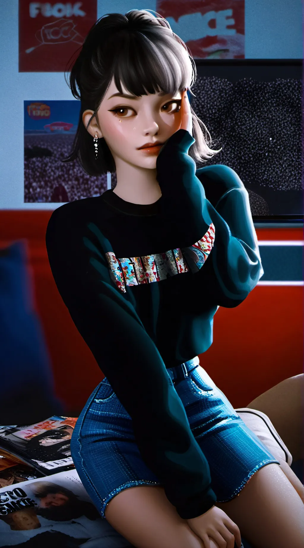 ai character: mia background