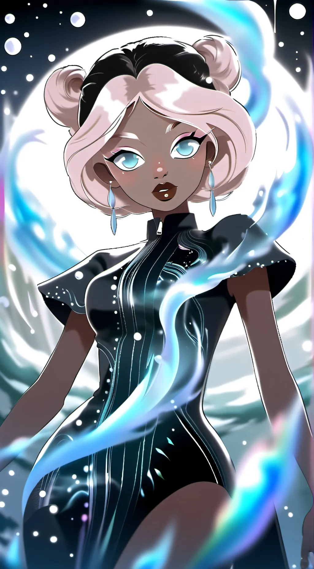 ai character: robot lisa background