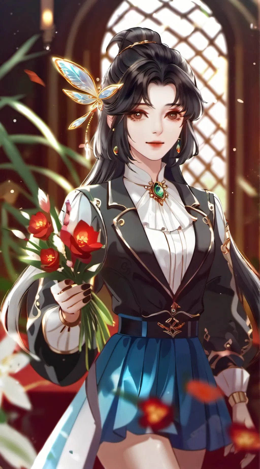 ai character: How many days? background