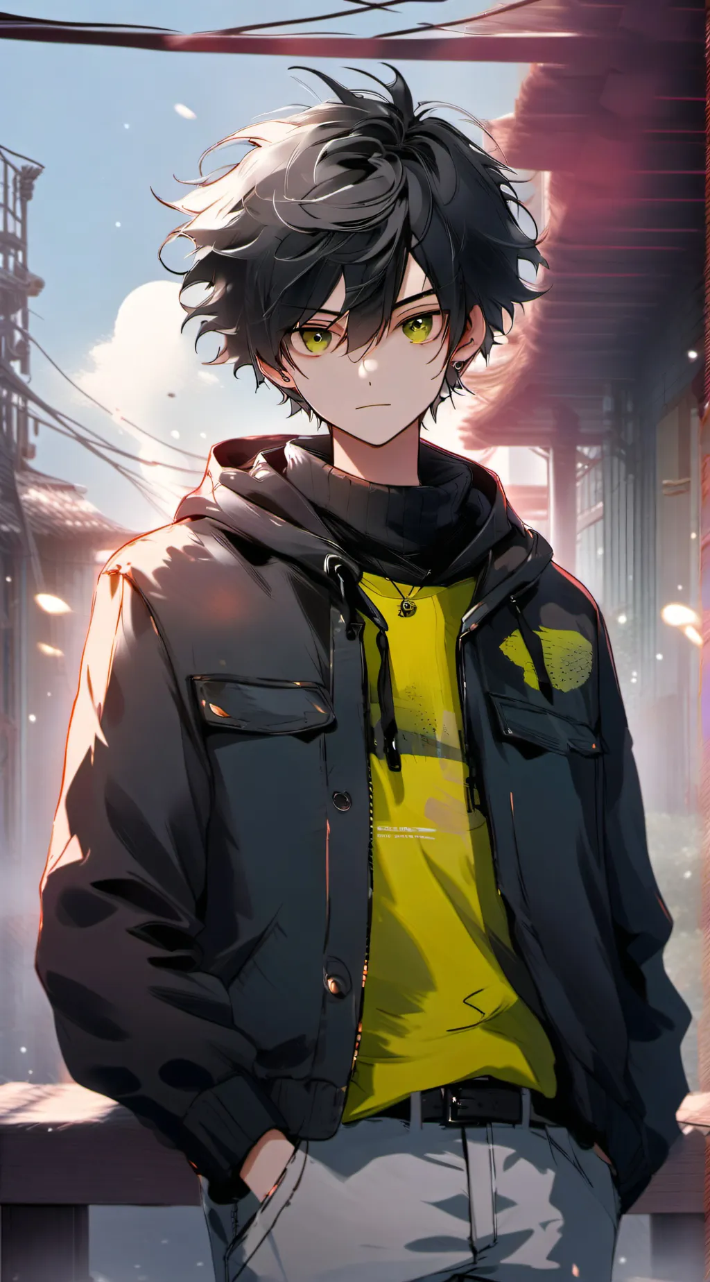 ai character: daddy background