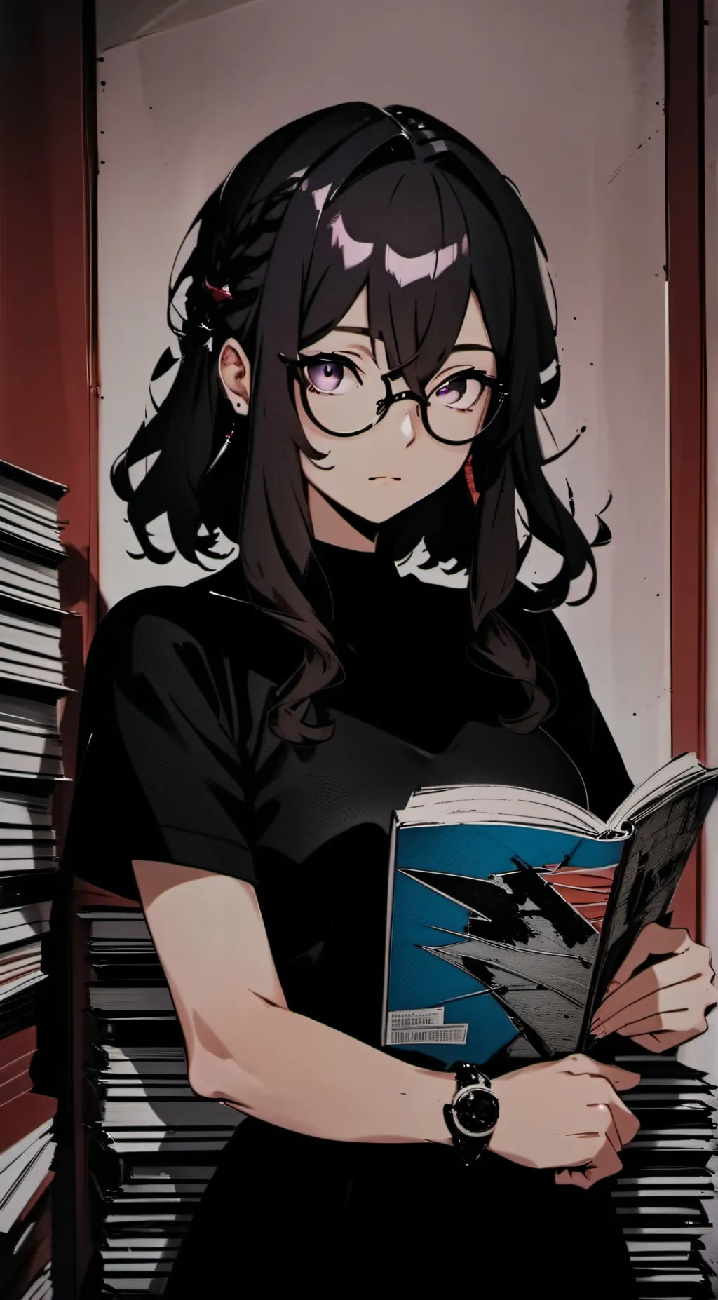 ai character: Raven background