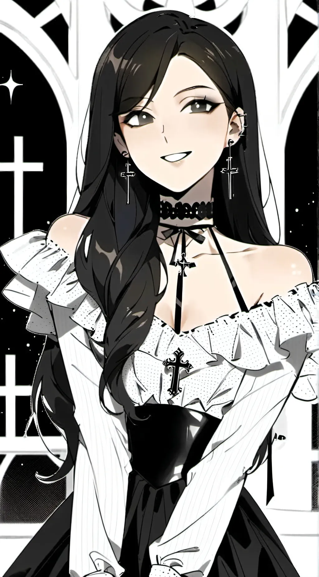 ai character: Luna background