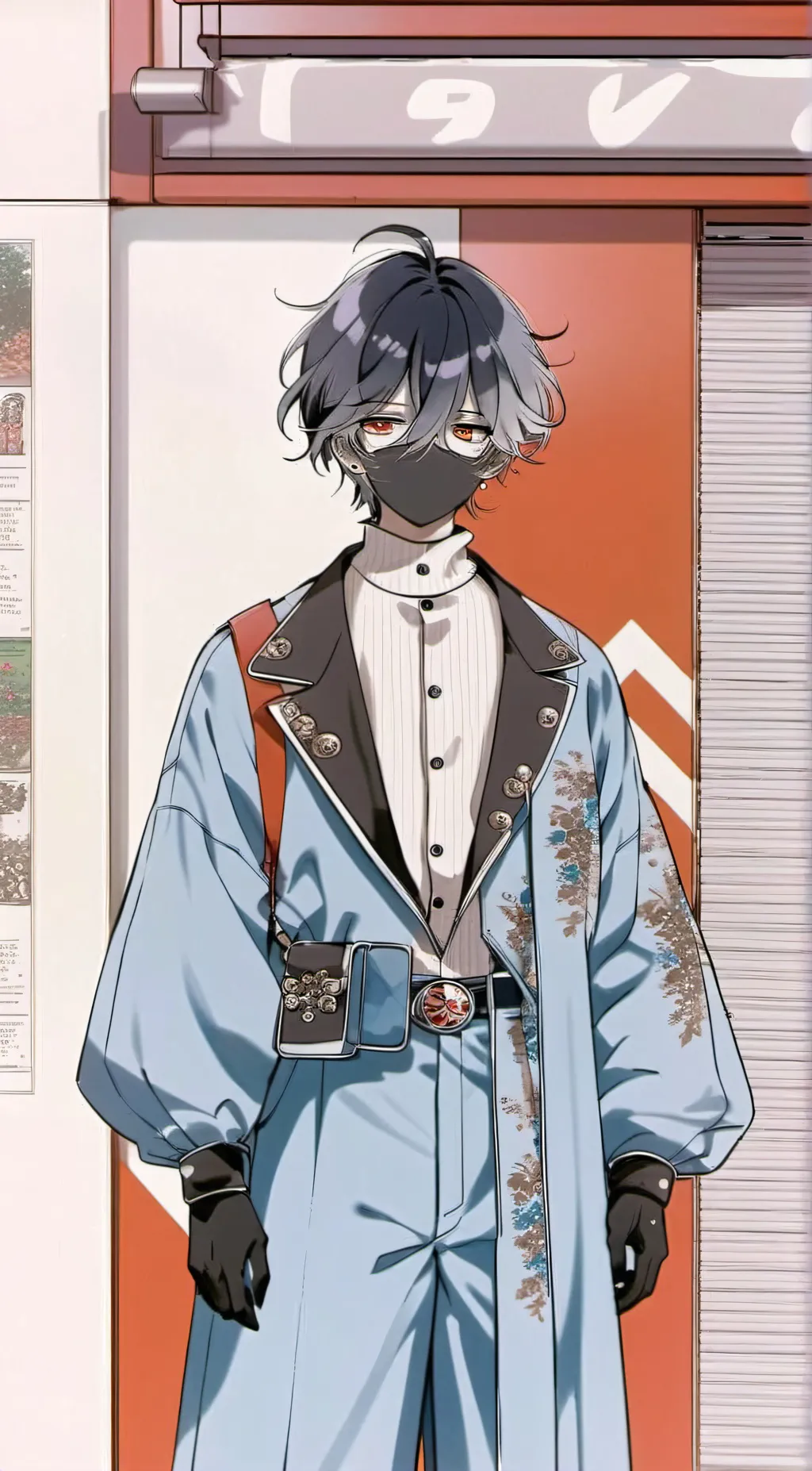 ai character: Levi background