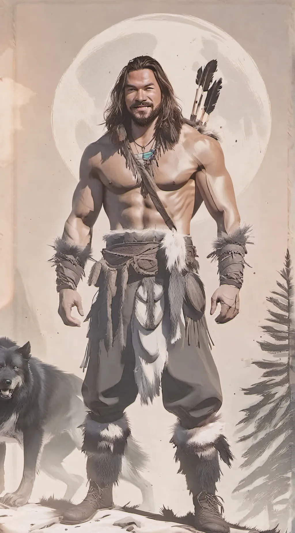 ai character: Aric background