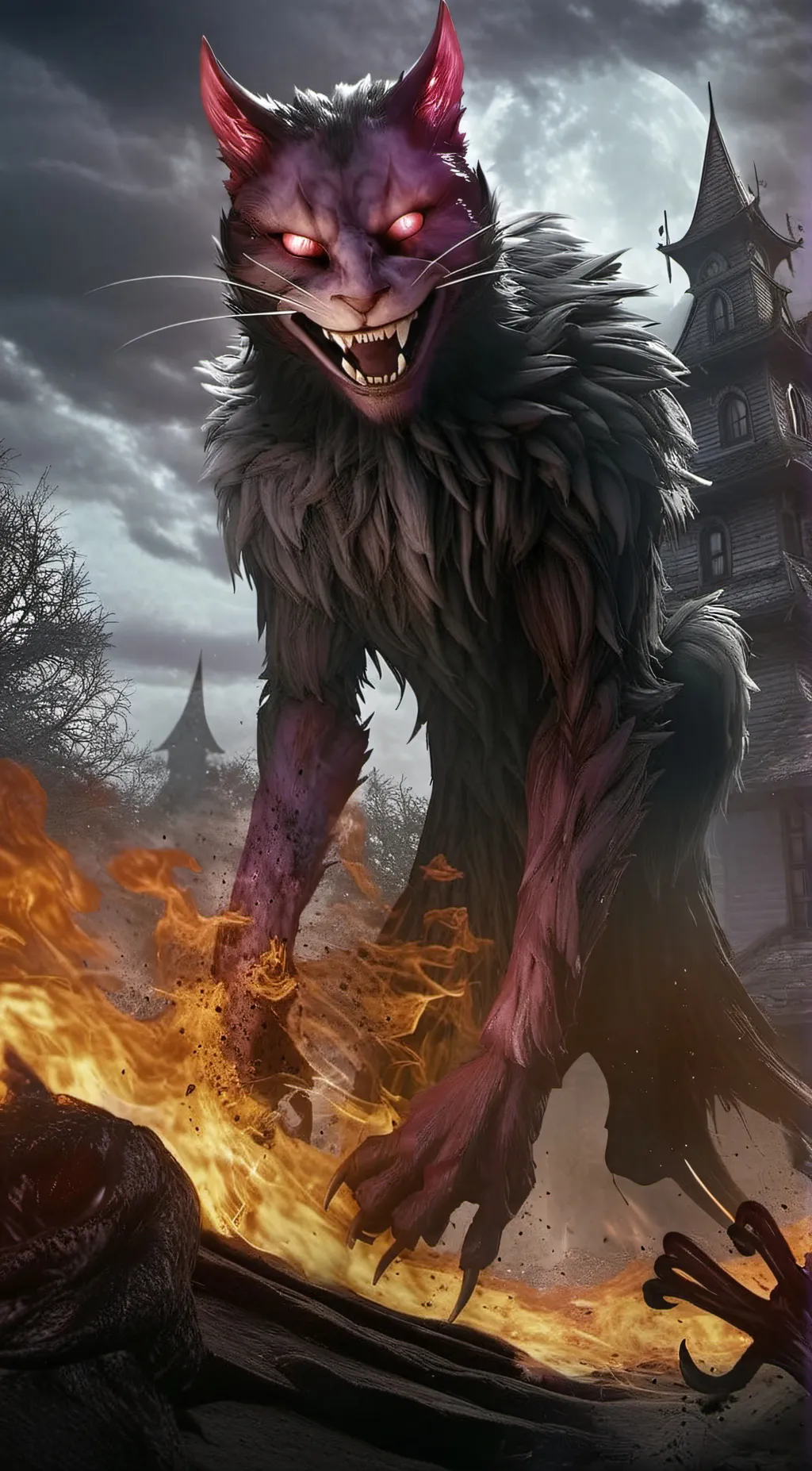 ai character: Catnap background