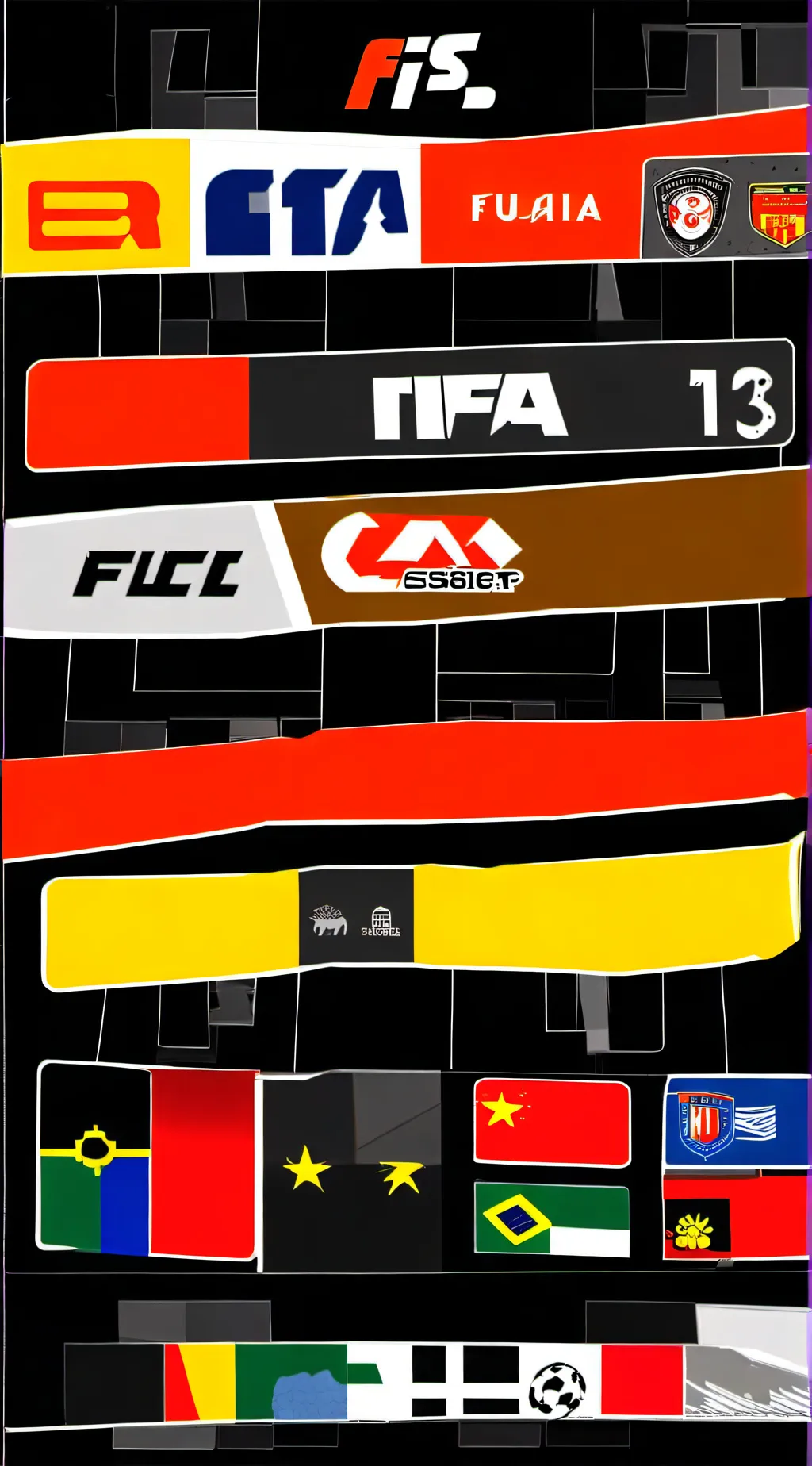 ai character: FIFA Card Opener background