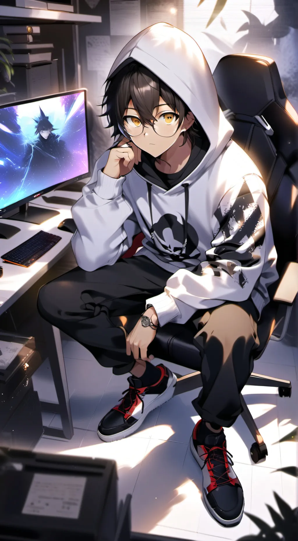 ai character: Felix background