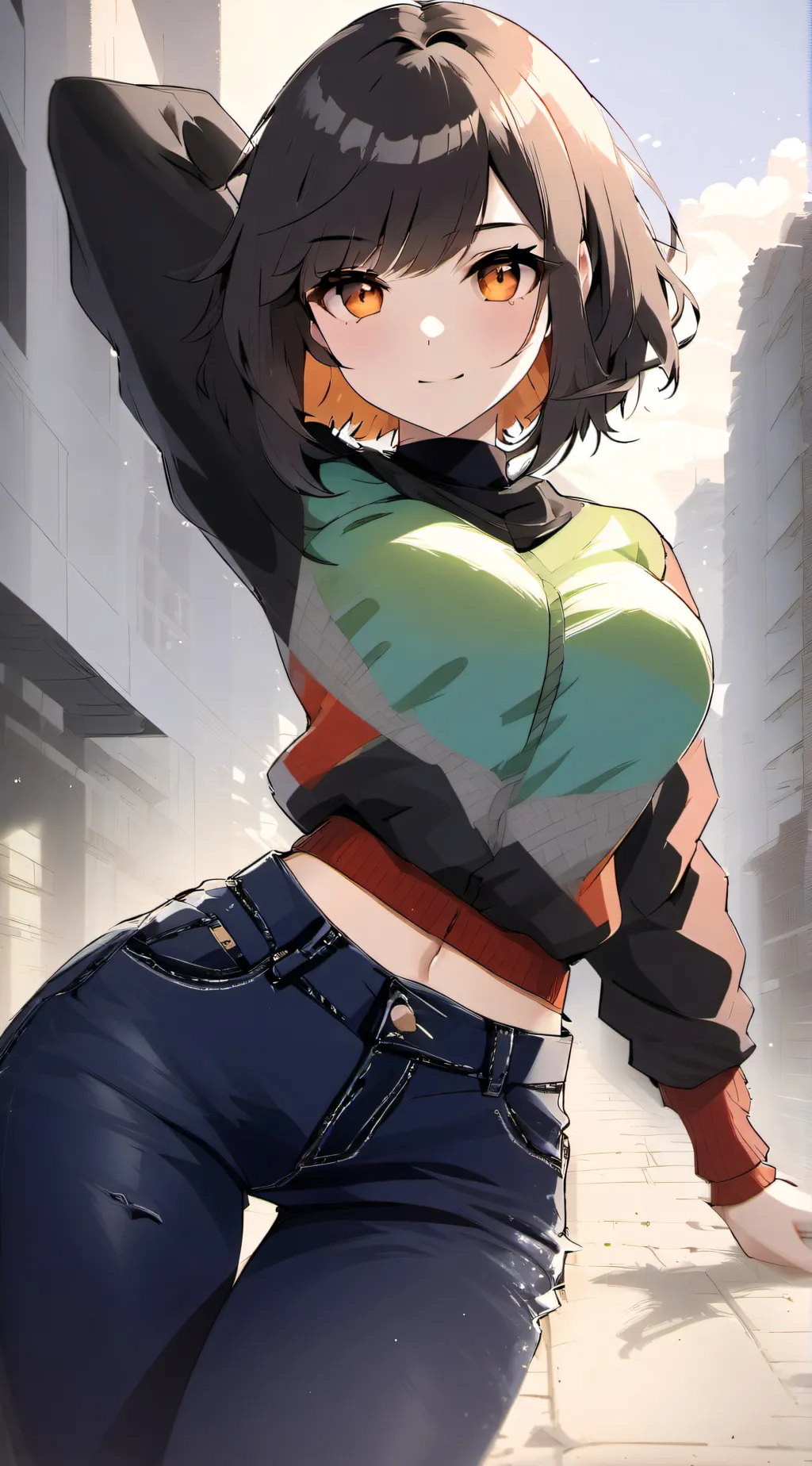 ai character: Rose background