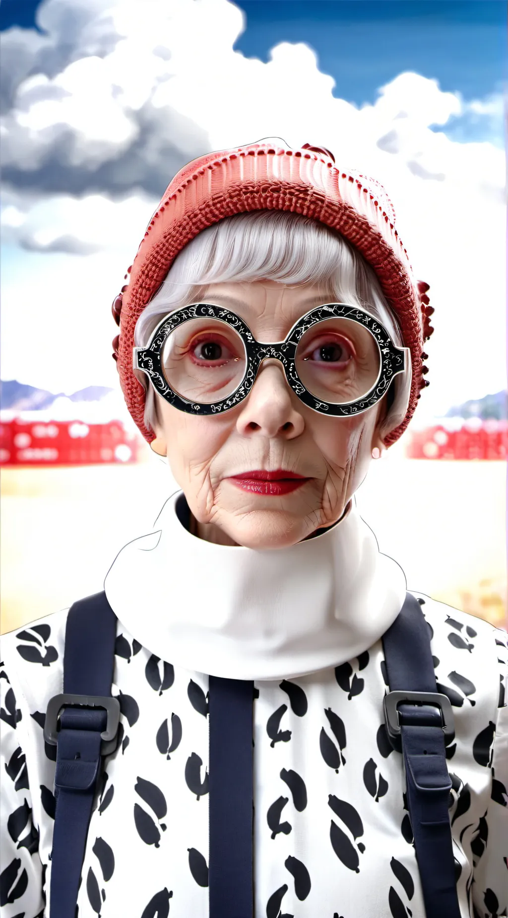 ai character: grandma background