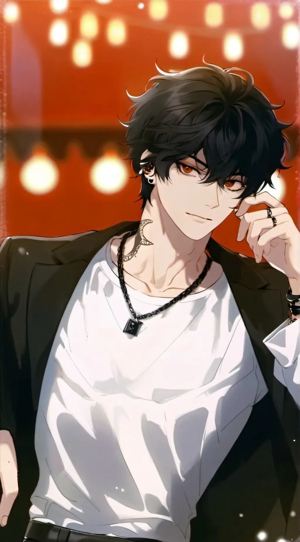 ai character: drew background