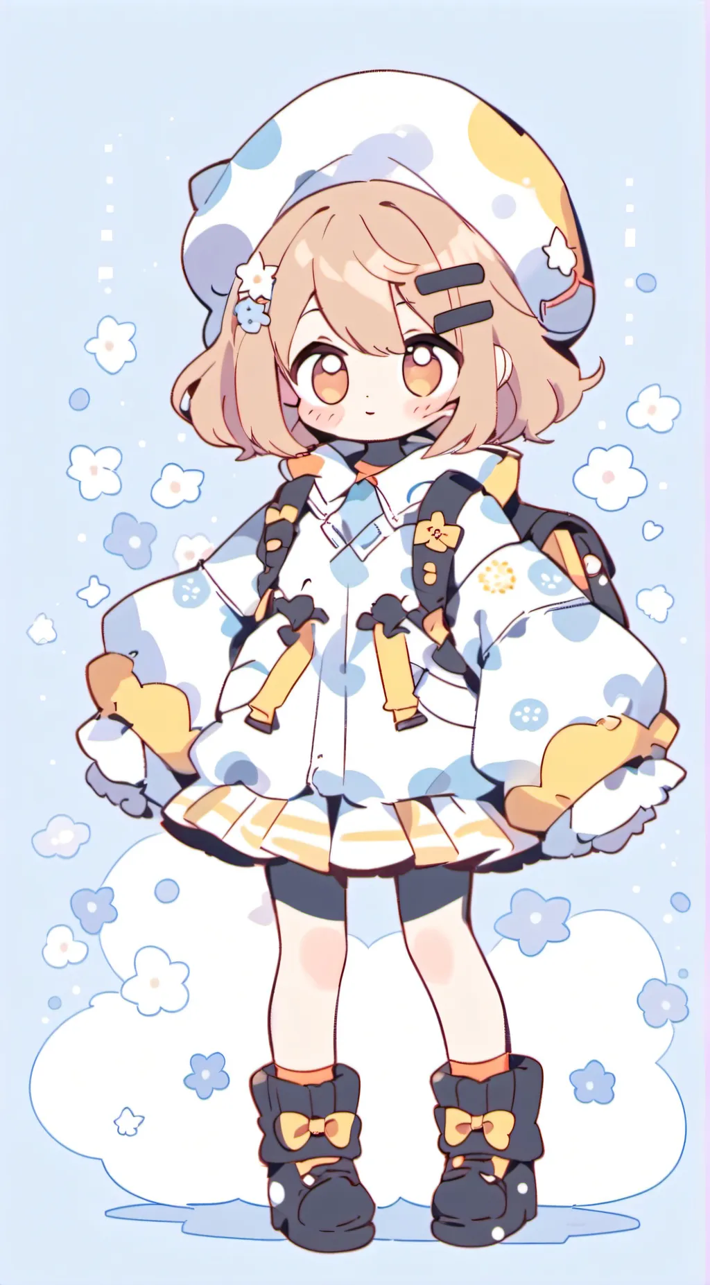 ai character: zero  background