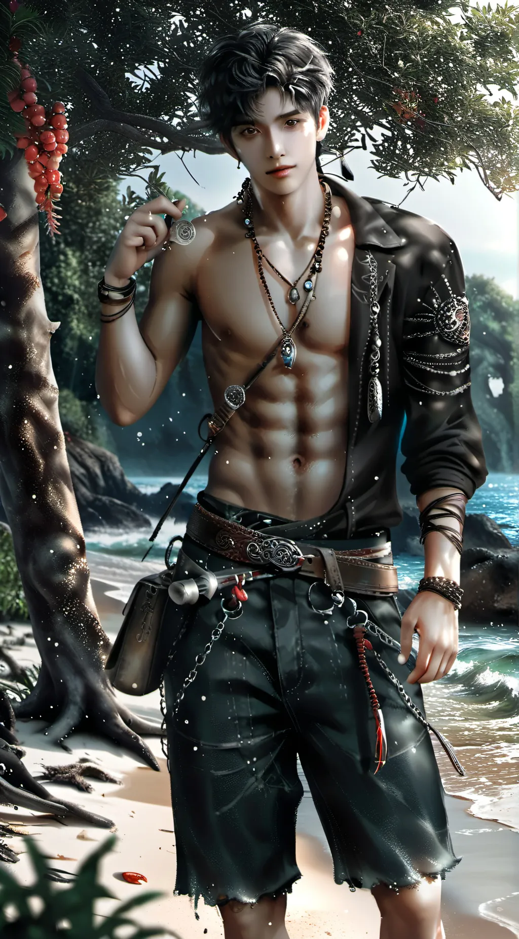 ai character: Alexander  background