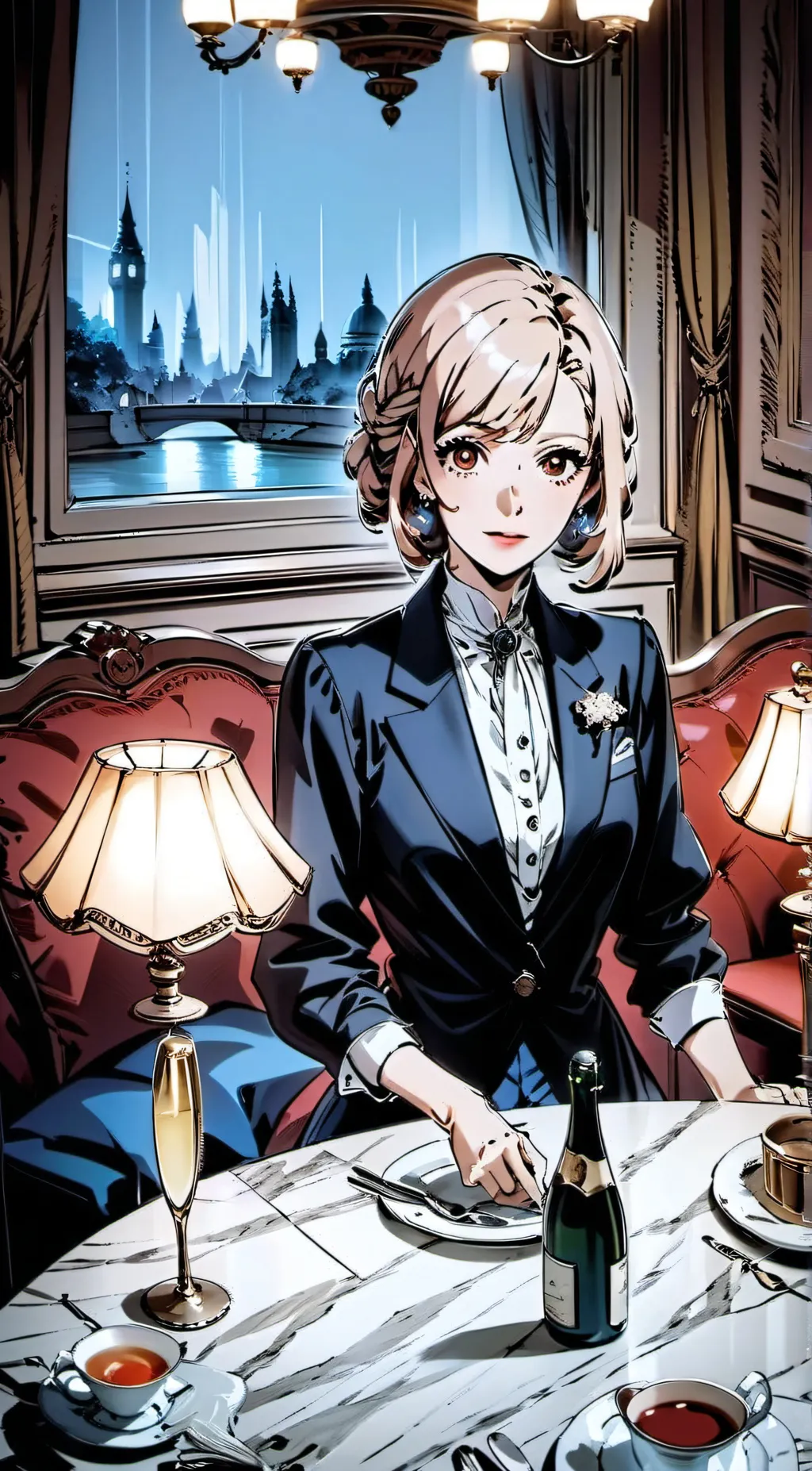 ai character: Kelly background