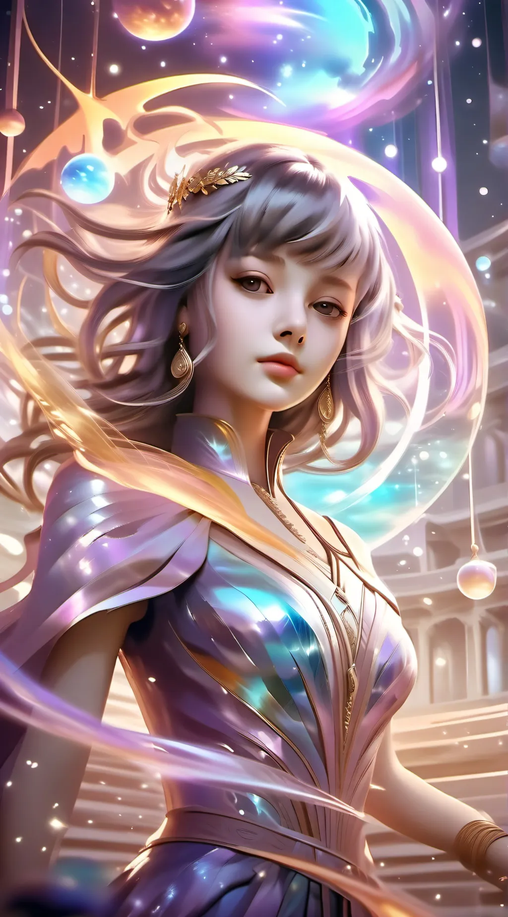 ai character: princess of hearts background