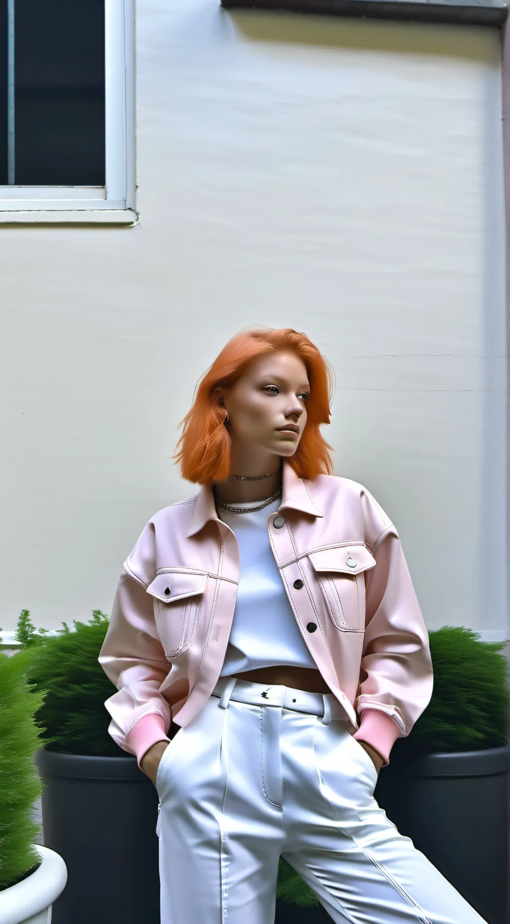 ai character: reagina george background