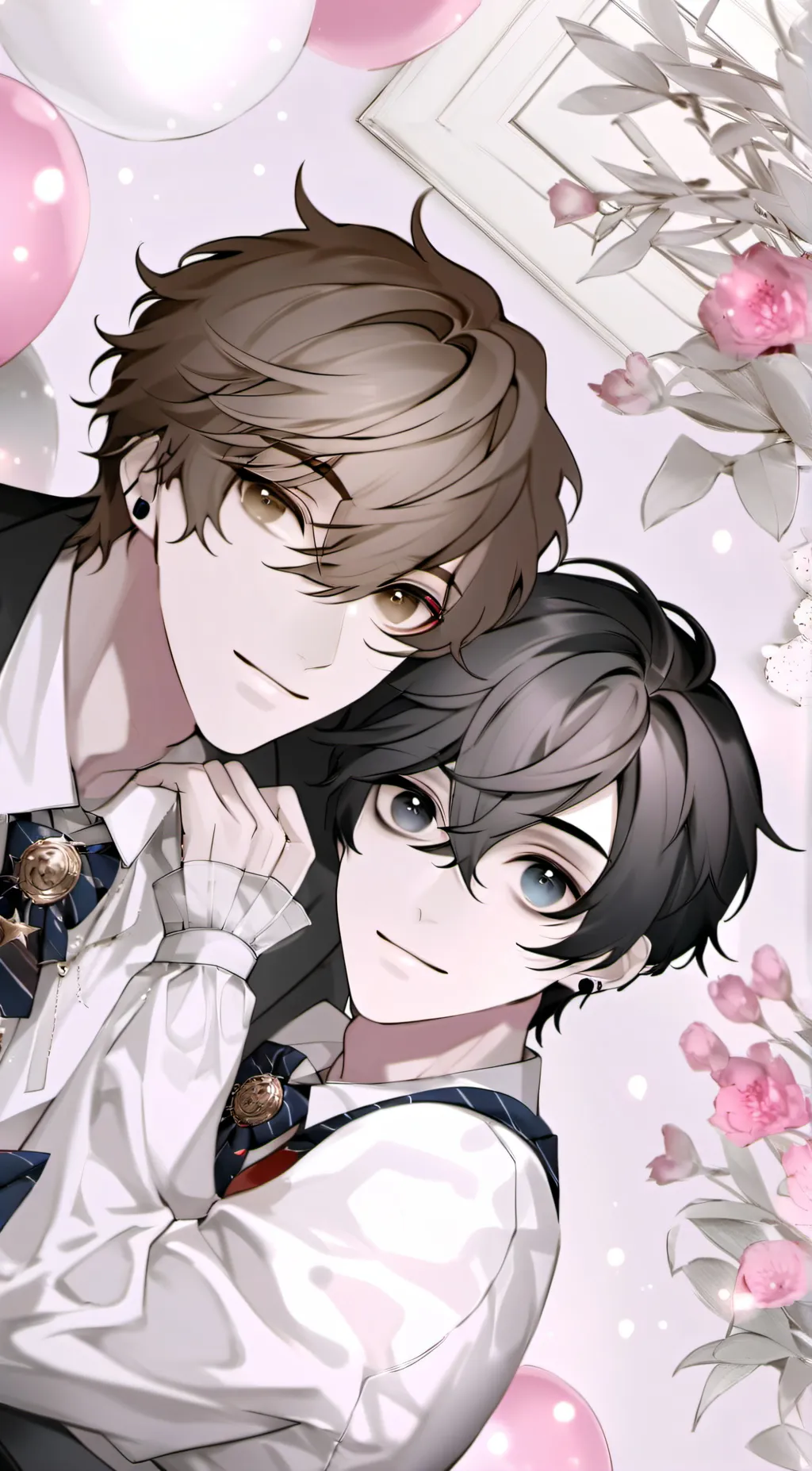 ai character: Ein X peirce background