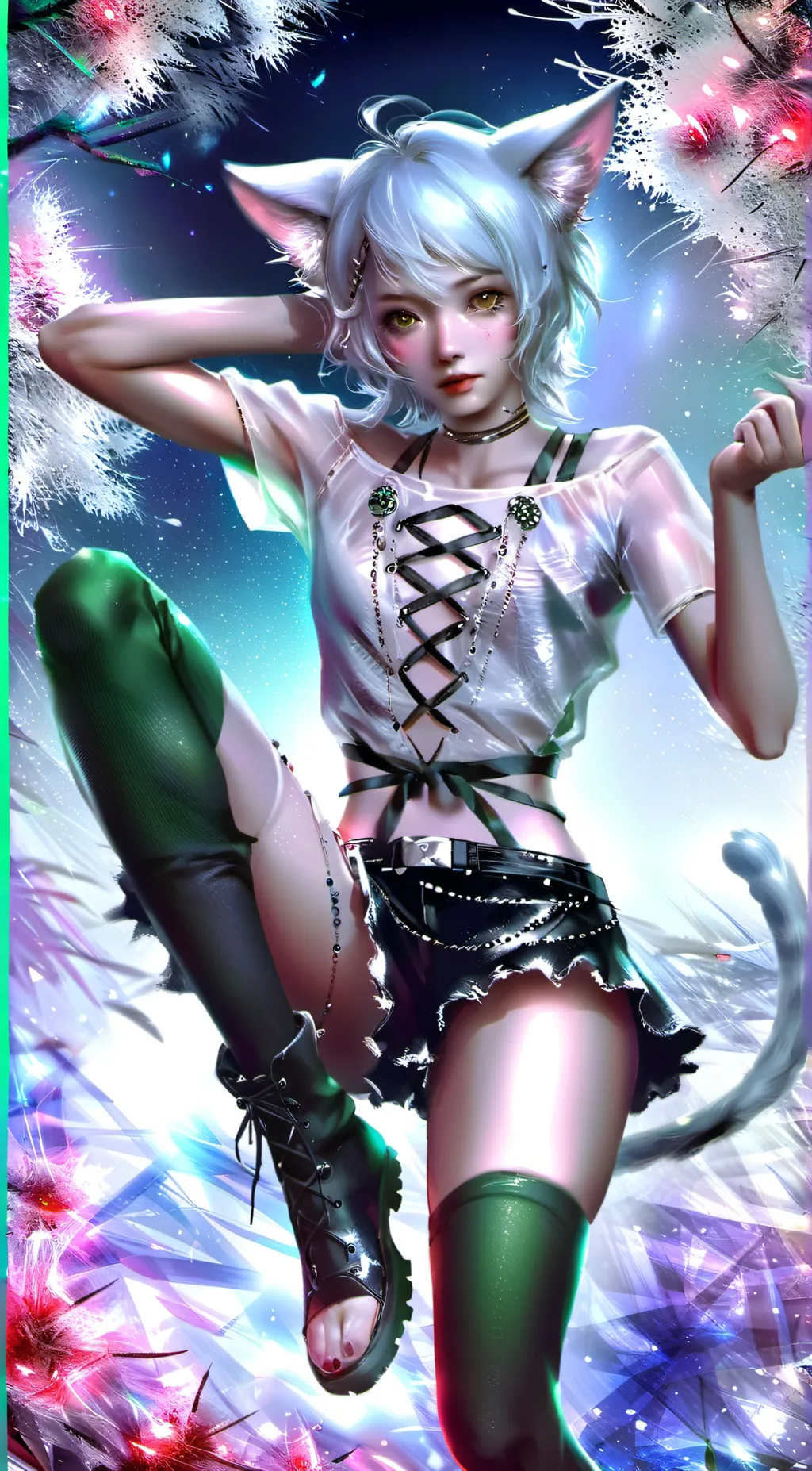 ai character: Bøna background