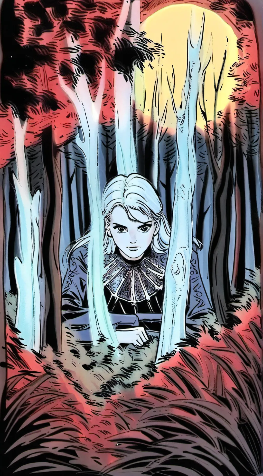 ai character: Sarah  background