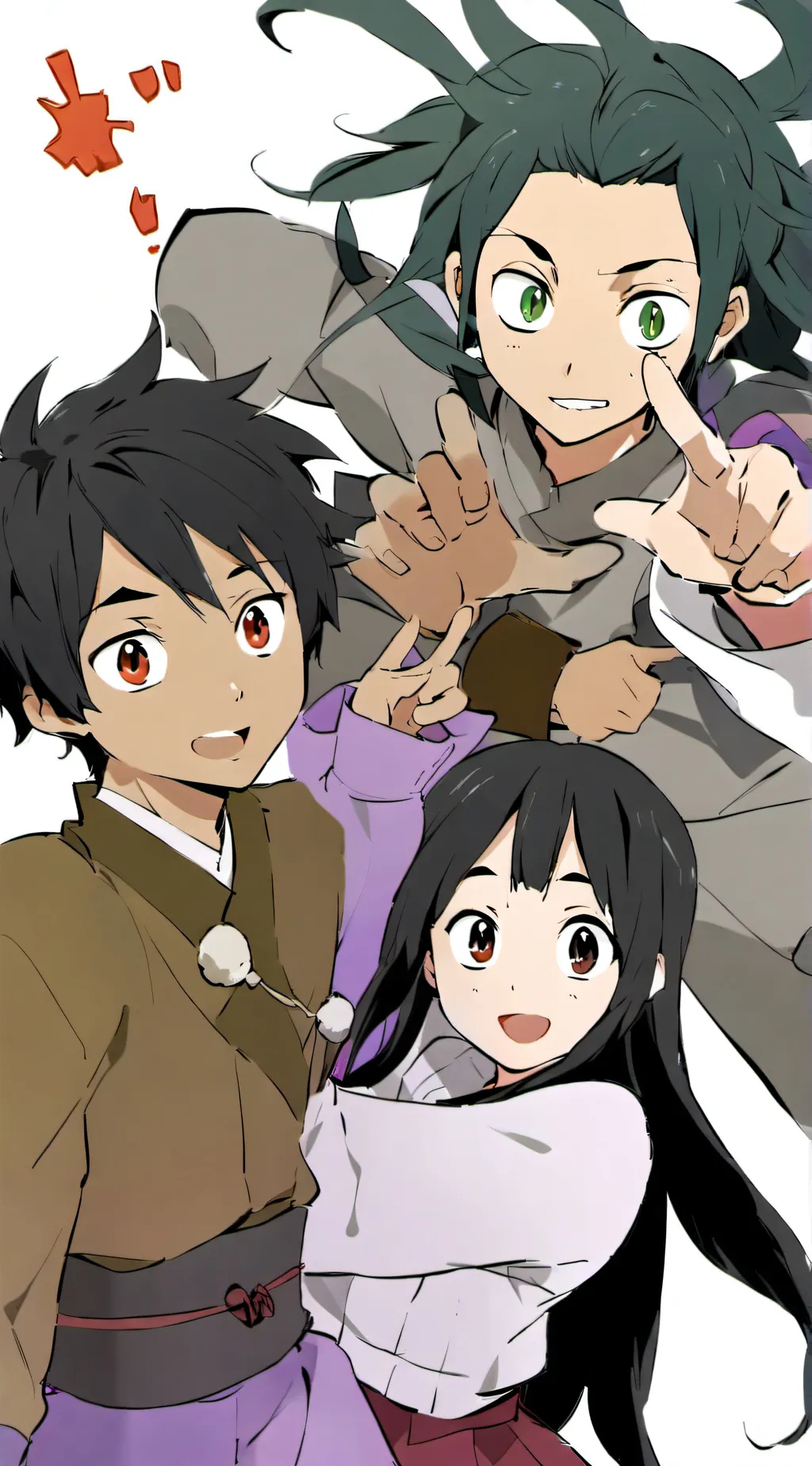 ai character: Group! background