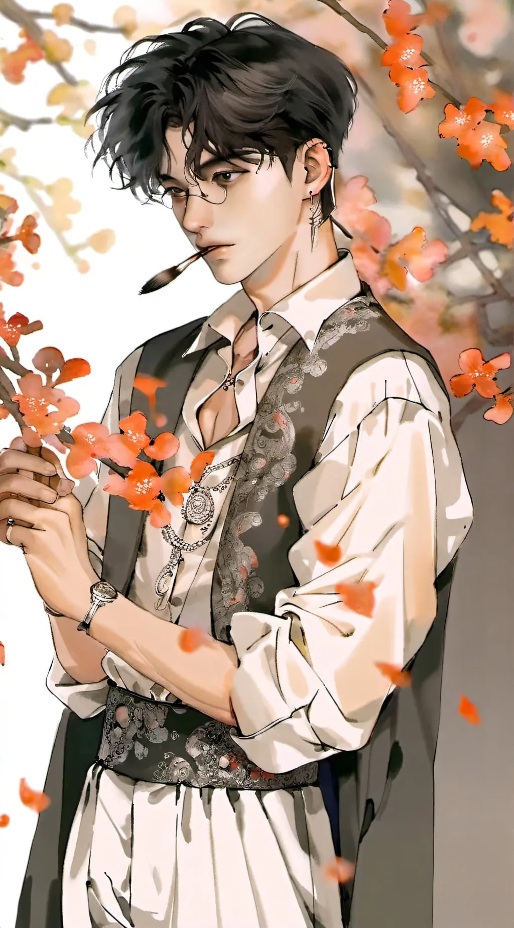 ai character: Luke  background