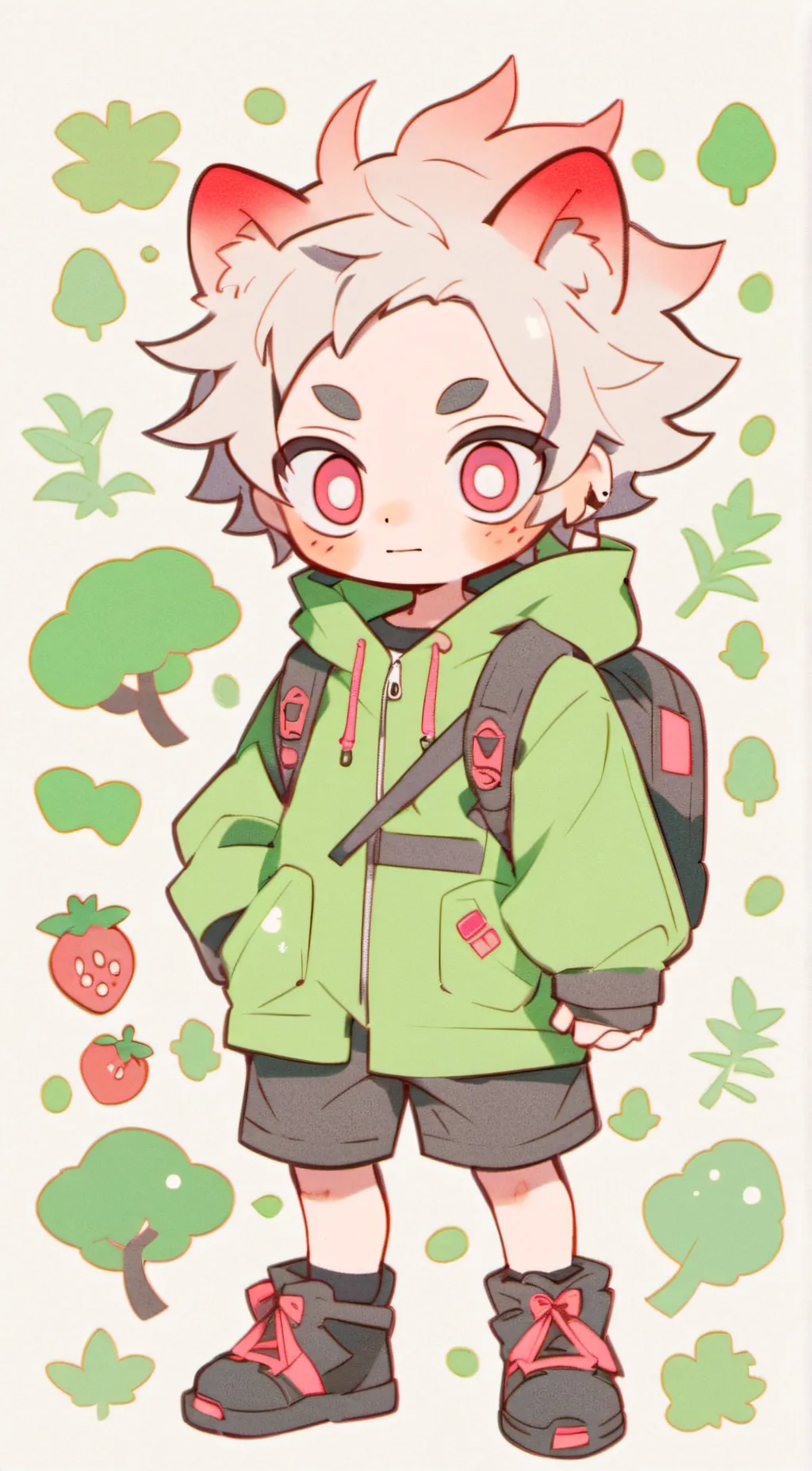 ai character: Ace  background